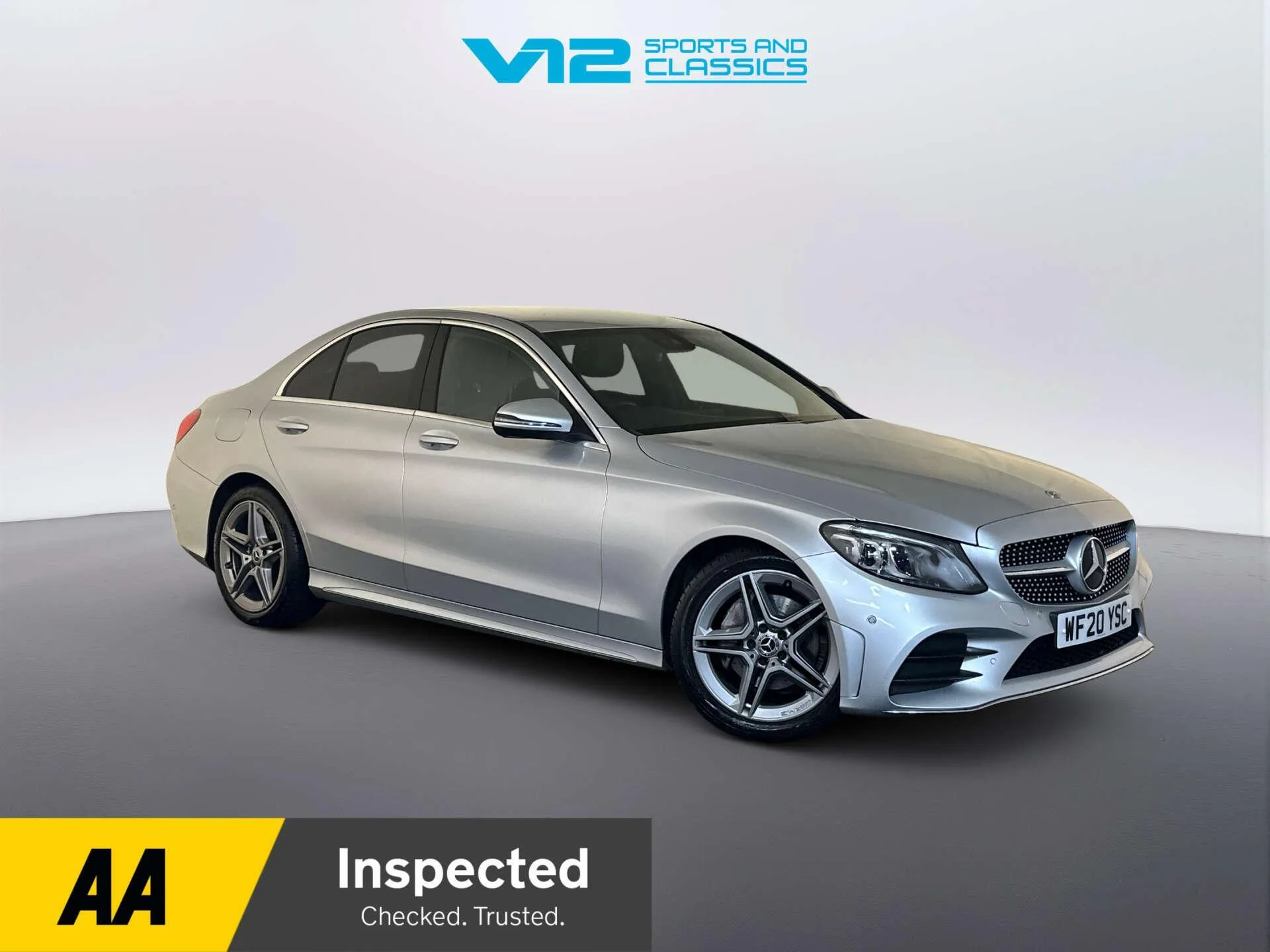 2020 Mercedes-Benz C Class 1.5 C200 MHEV EQ Boost AMG Line (Premium) Saloon 4dr Petrol G-Tronic+ Euro 6 (s/s) (198 ps)