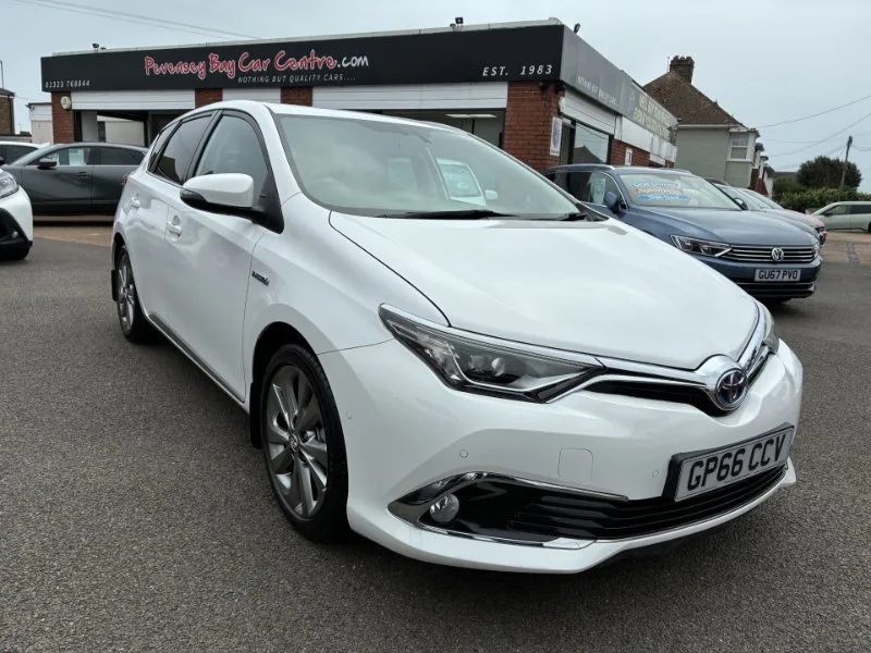 2017 Toyota Auris Excel 1.8 VVT-h Hatchback 5dr Petrol Hybrid CVT Euro 6 (s/s) (136 ps)