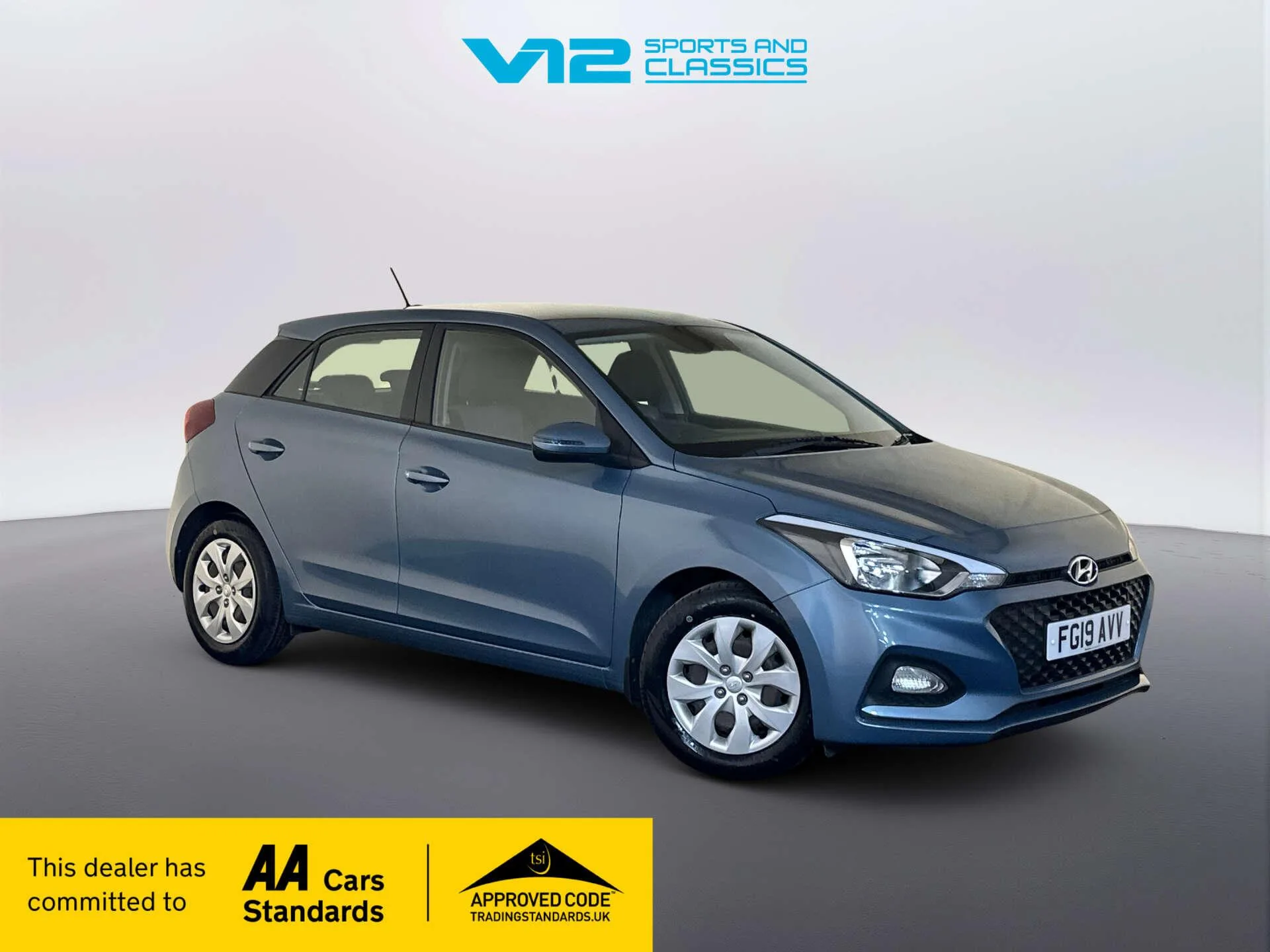 2019 Hyundai i20 1.2 S Connect Hatchback 5dr Petrol Manual Euro 6 (s/s) (75 ps)