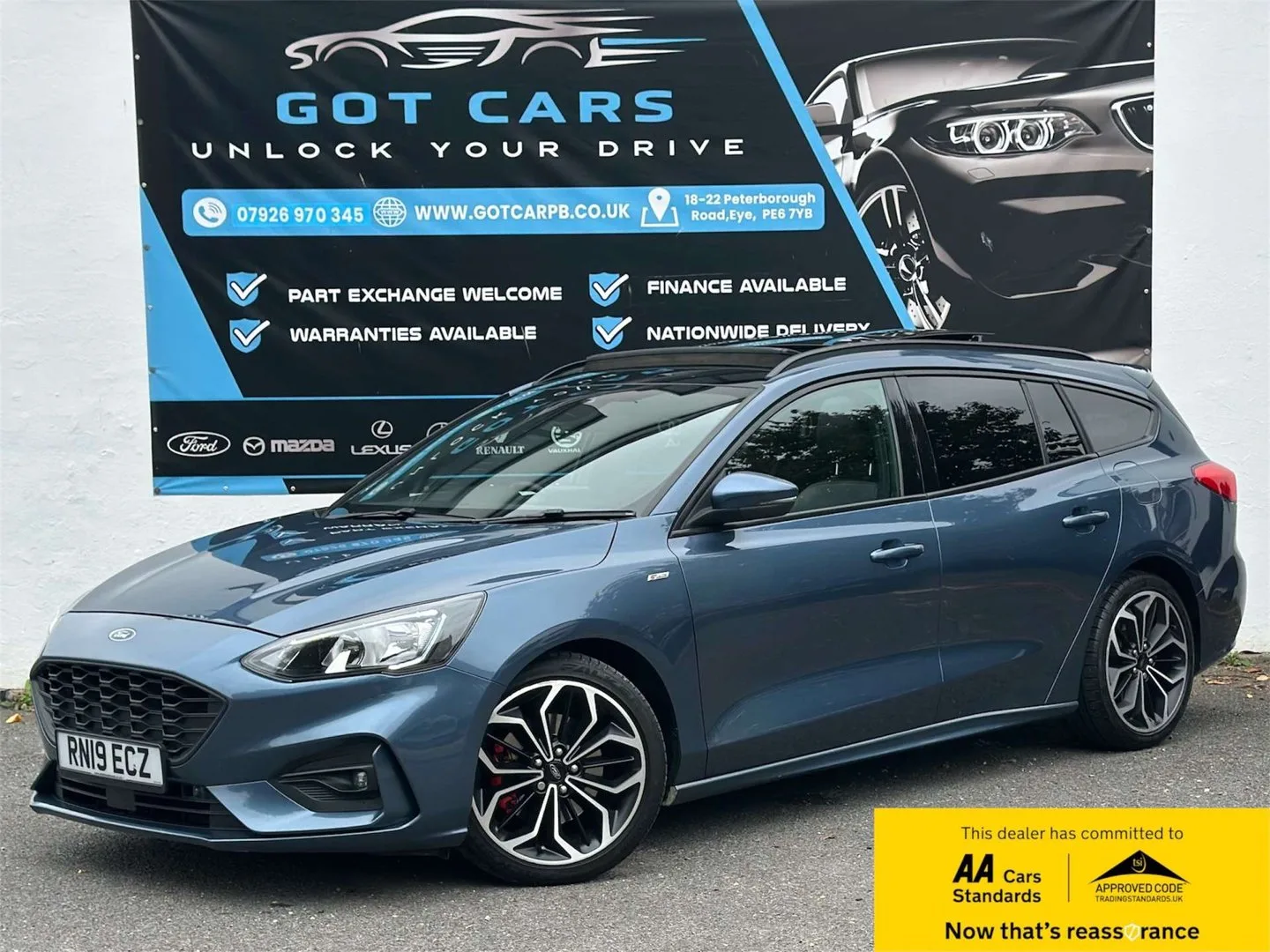 2019 Ford Focus 2.0 EcoBlue ST-Line X Estate 5dr Diesel Auto Euro 6 (s/s) (150 ps)