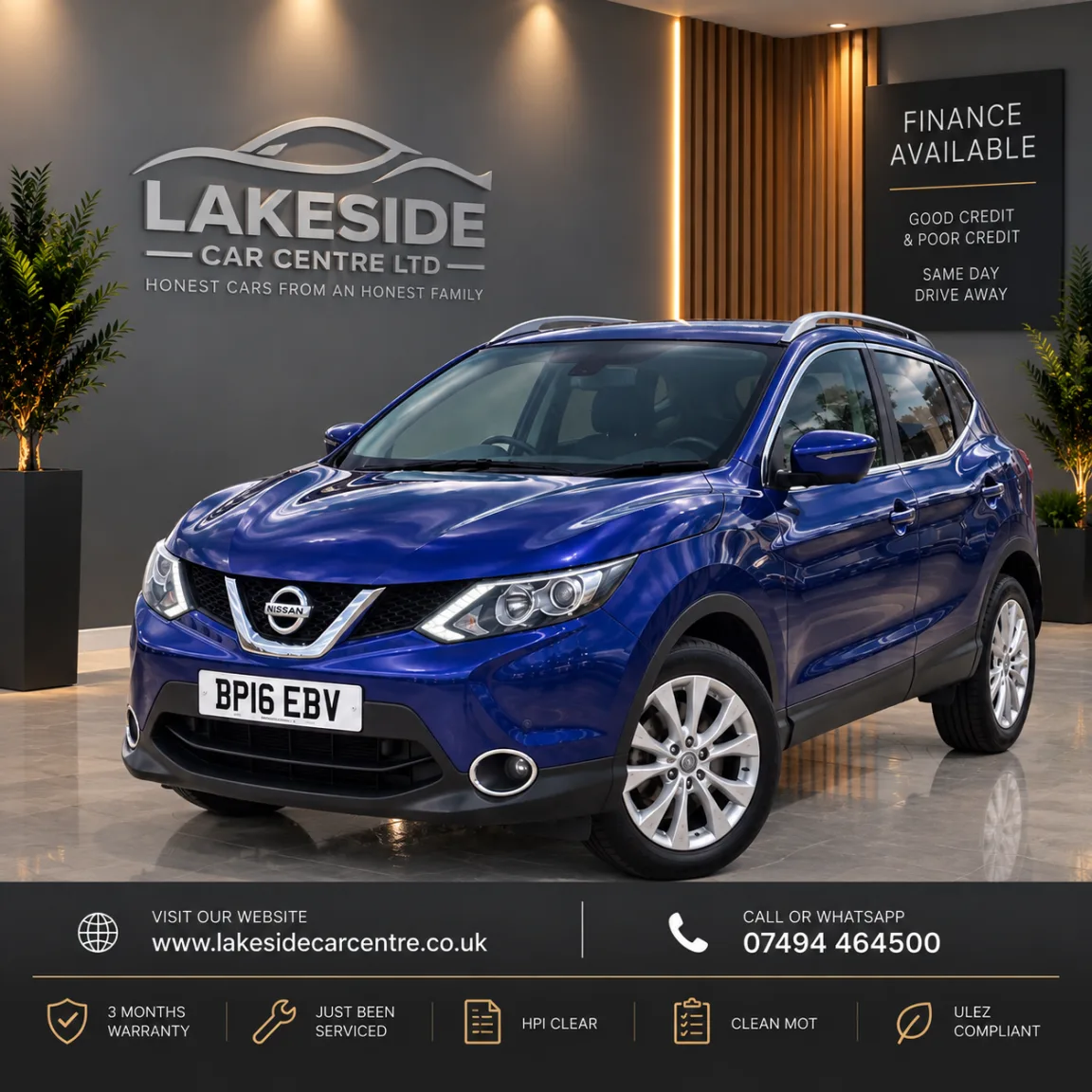 2016 Nissan Qashqai 1.5 dCi N-Connecta