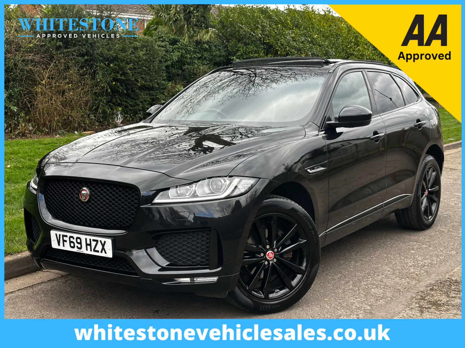 2019 Jaguar F-Pace 2.0 F-Pace Chequered Flag AWD D Auto 4WD 5dr