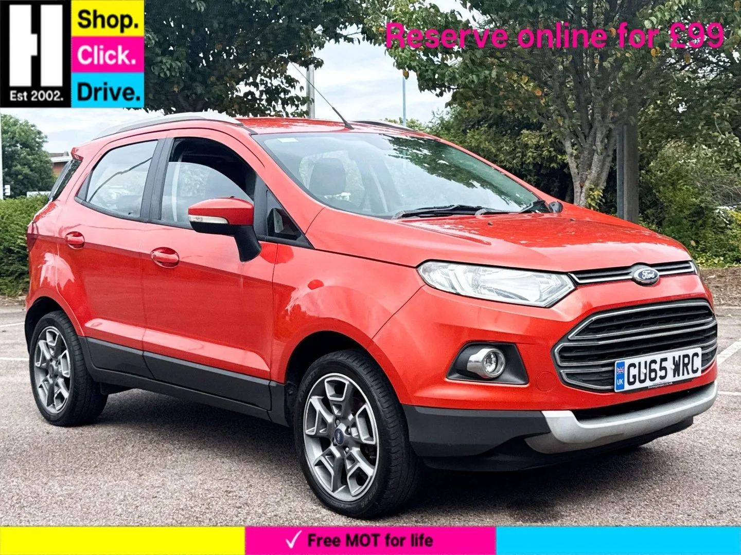 2015 Ford Ecosport 1.5 TDCi Titanium SUV 5dr Diesel Manual 2WD Euro 6 (95 ps)