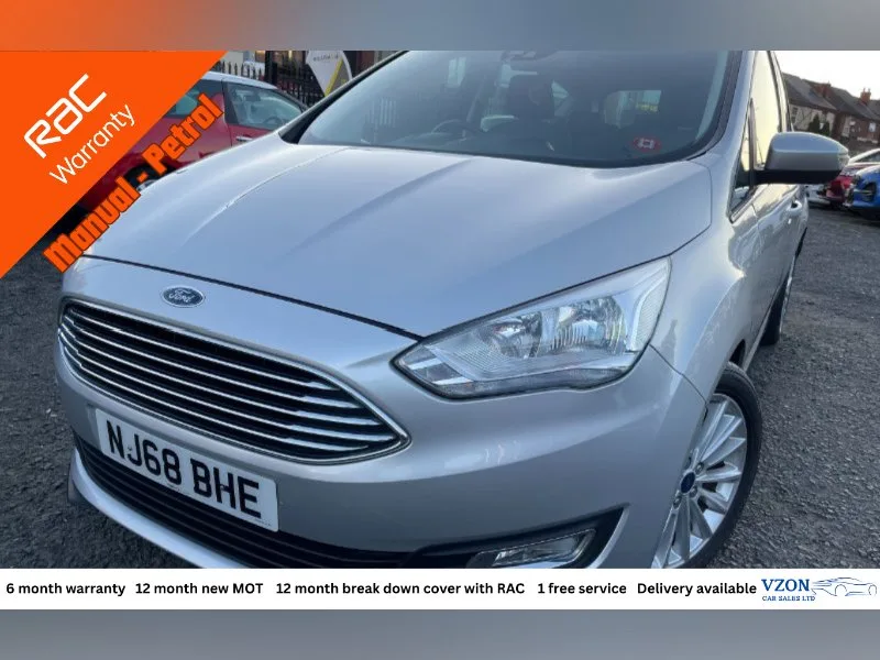 2018 Ford C-MAX 1.0T EcoBoost GPF Titanium MPV 5dr Petrol Manual Euro 6 (s/s) (125 ps)