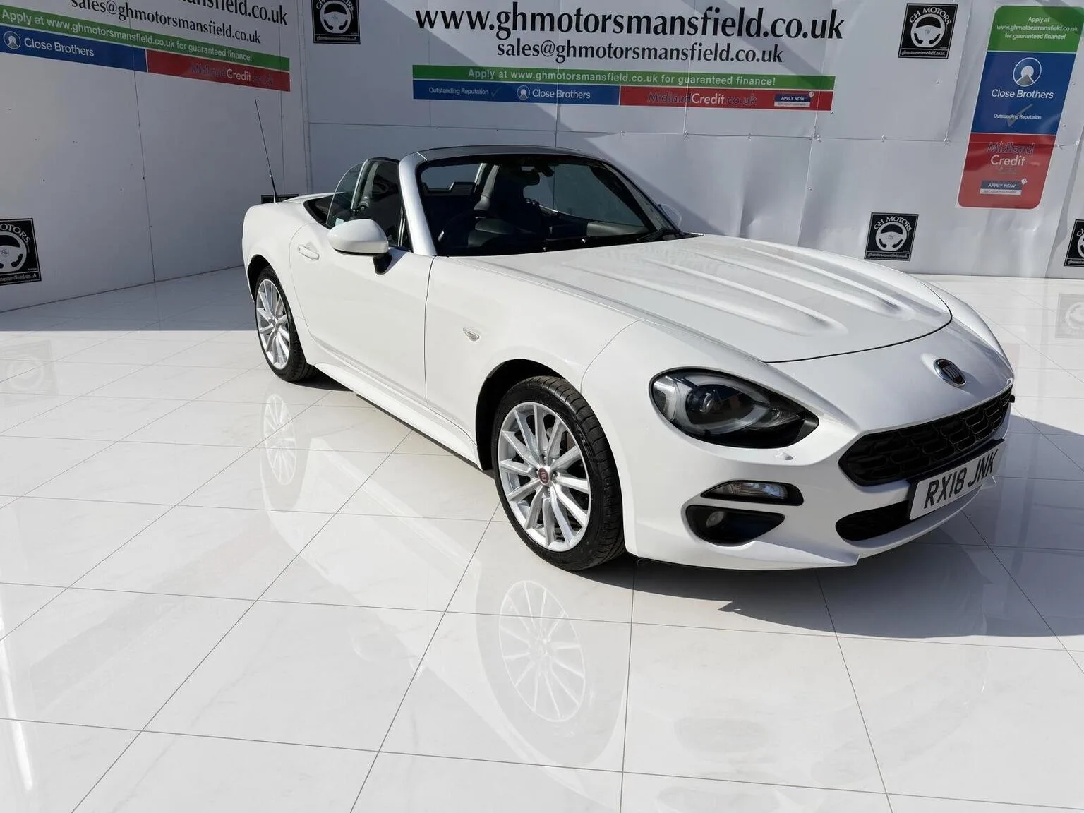 2018 Fiat 124 Spider 1.4 MultiAir Lusso Plus Euro 6 2dr