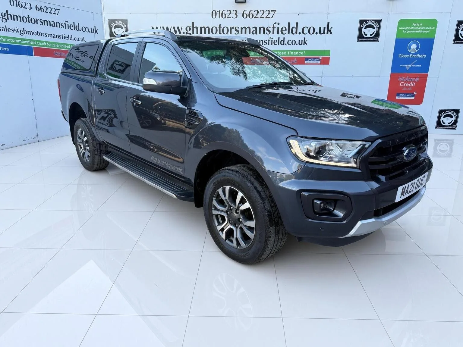 2021 Ford Ranger 2.0 EcoBlue Wildtrak Auto 4WD Euro 6 (s/s) 4dr