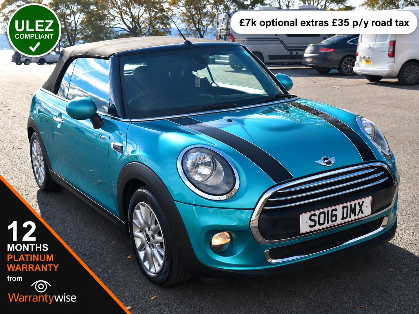 2016 MINI Convertible 1.5 Cooper Convertible