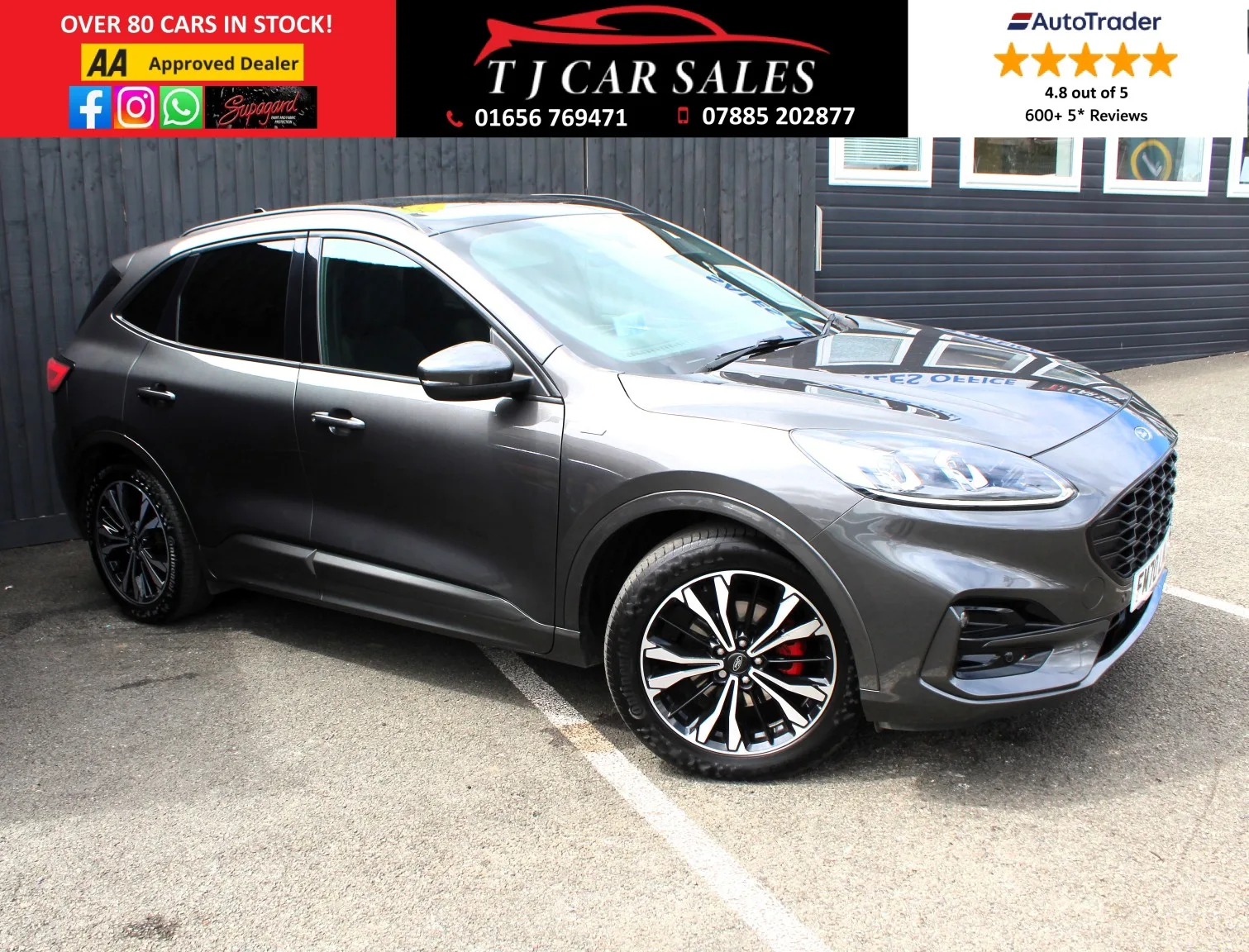 2021 Ford Kuga 2.0 Kuga ST-Line X 5 Door 2.0L EcoBlue 190PS AWD 8 Speed Automatic