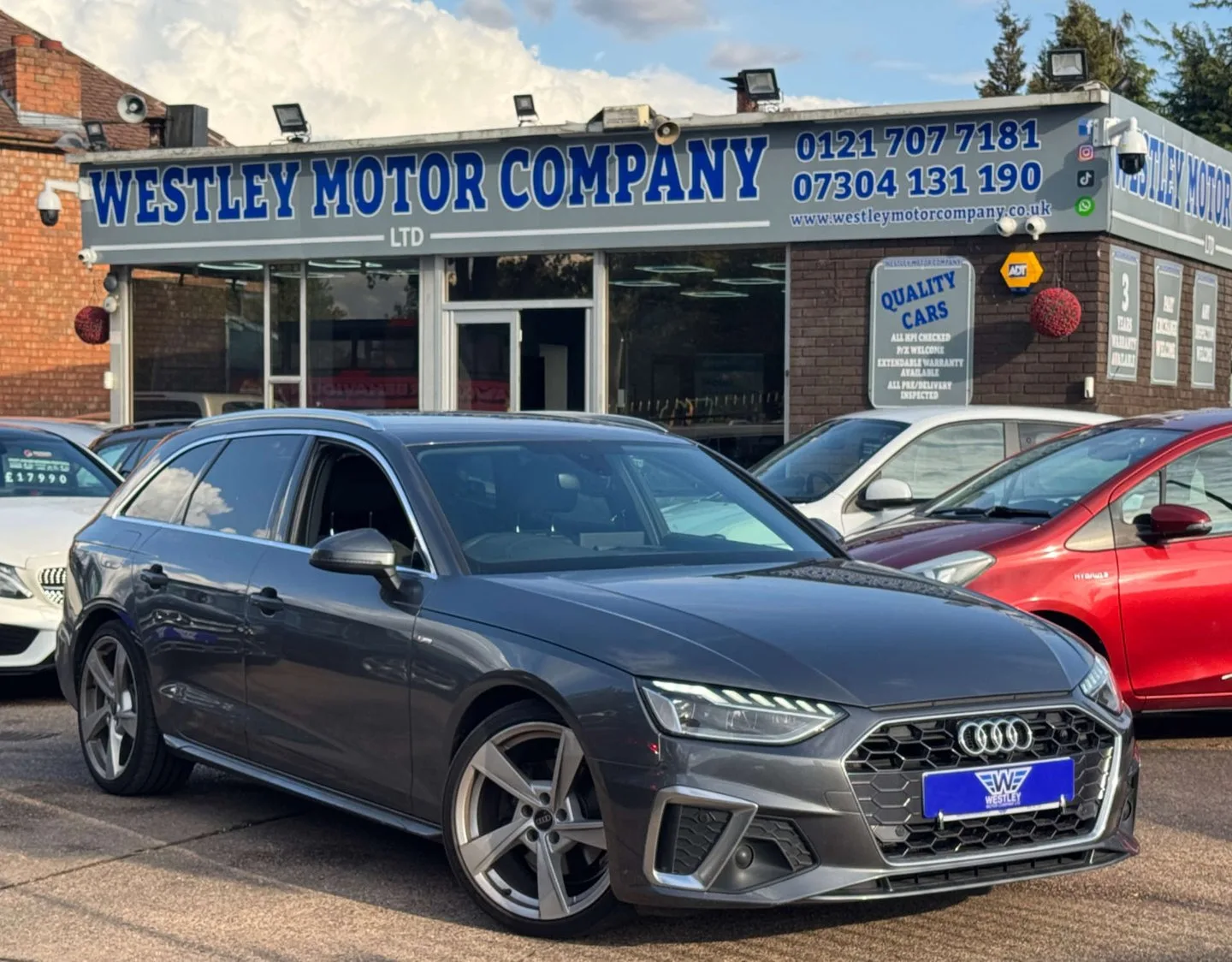 2021 Audi A4 2.0 TDI 35 S line Estate 5dr Diesel S Tronic Euro 6 (s/s) (163 ps)