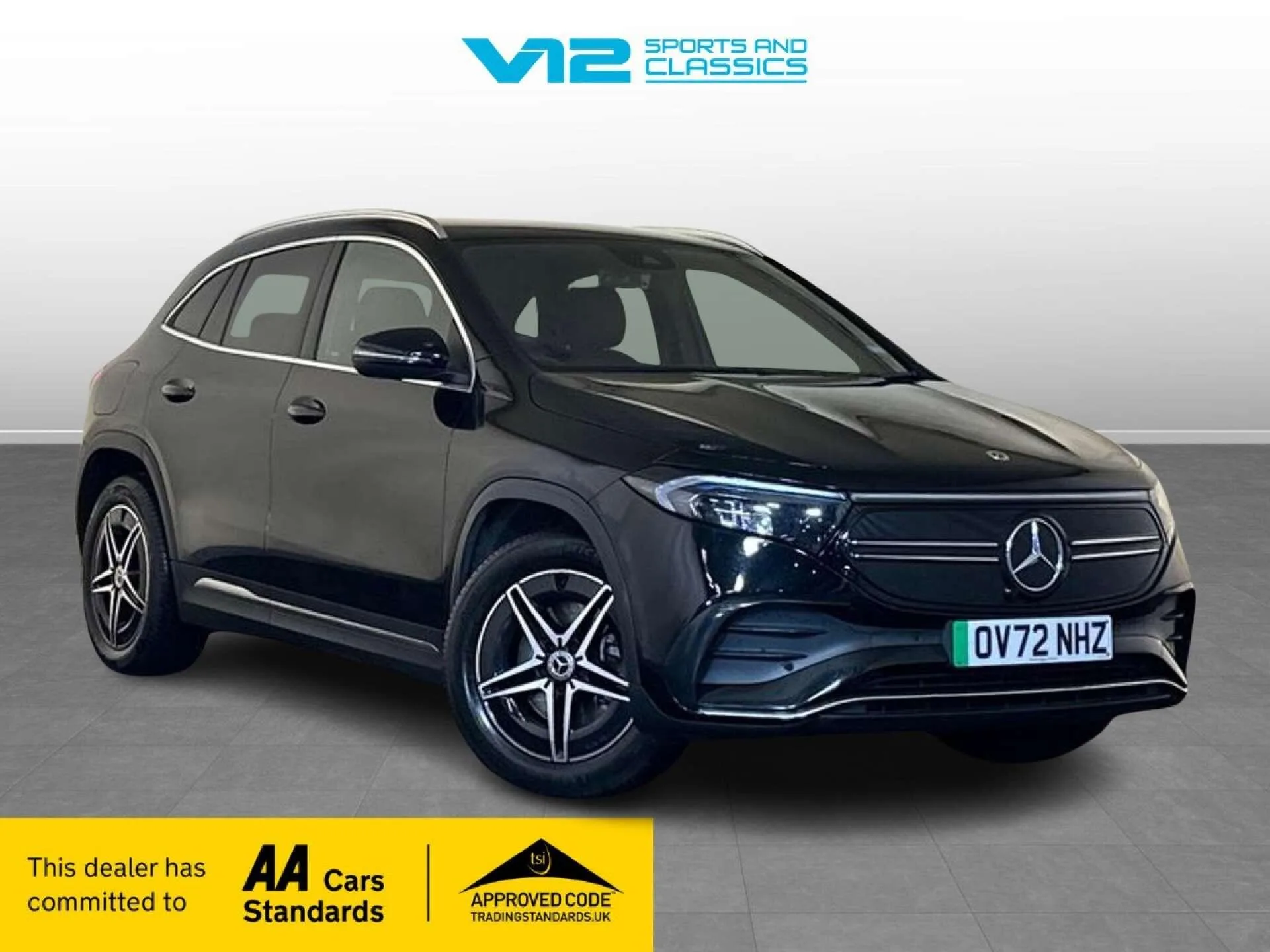 2022 Mercedes-Benz EQA EQA 350 66.5kWh AMG Line SUV 5dr Electric Auto 4MATIC (292 ps)