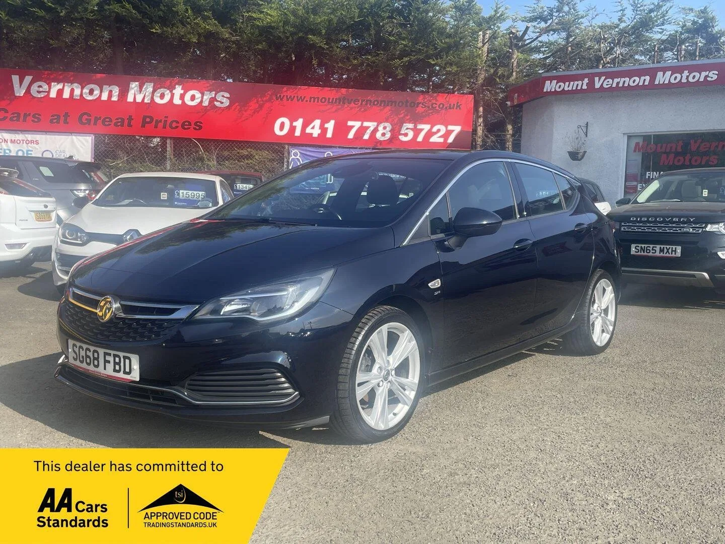 2018 Vauxhall Astra 1.4i Turbo SRi VX Line Nav Euro 6 5dr