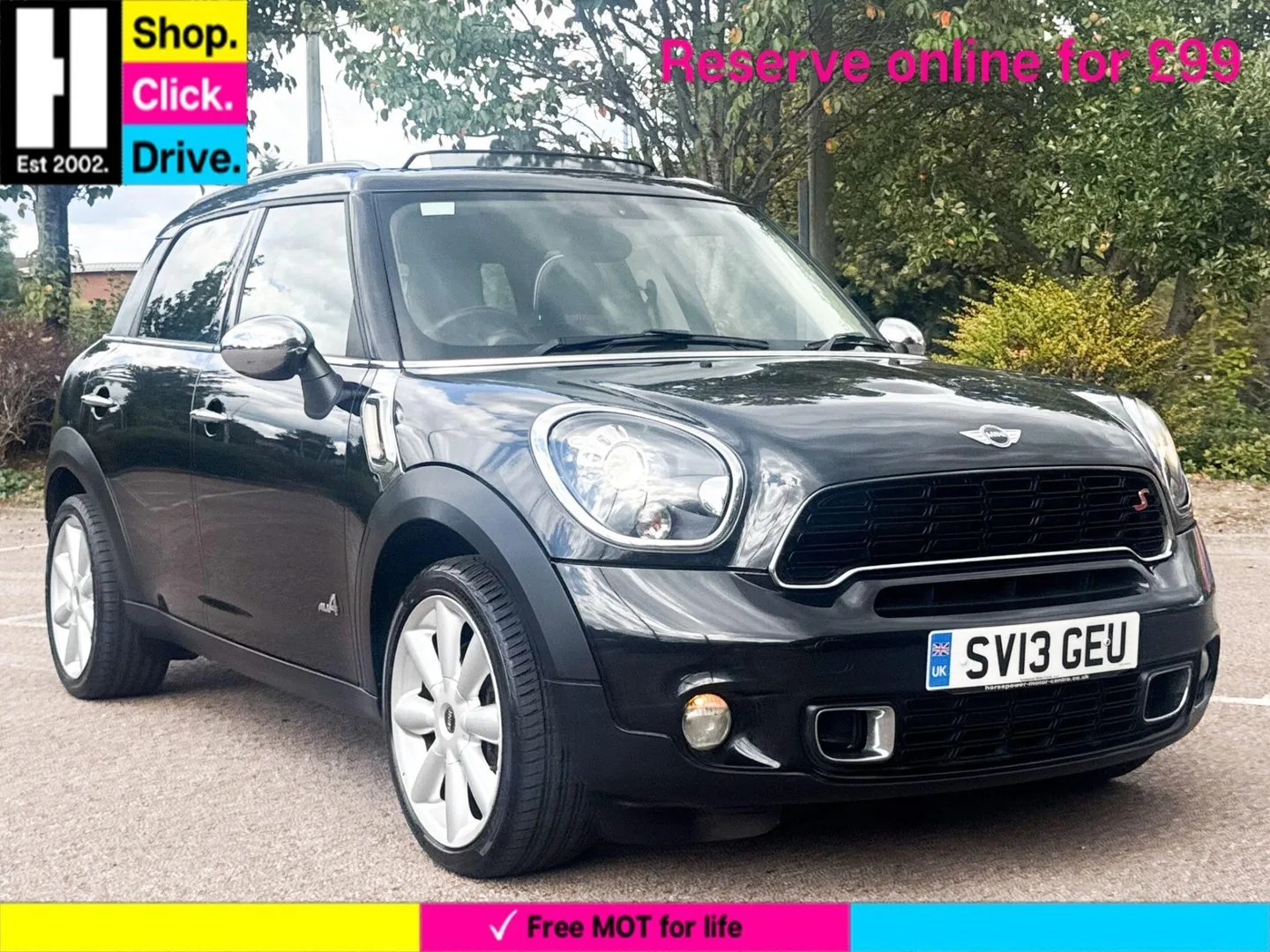 2013 MINI Countryman 1.6 Cooper S SUV 5dr Petrol Manual ALL4 Euro 5 (s/s) (184 ps)