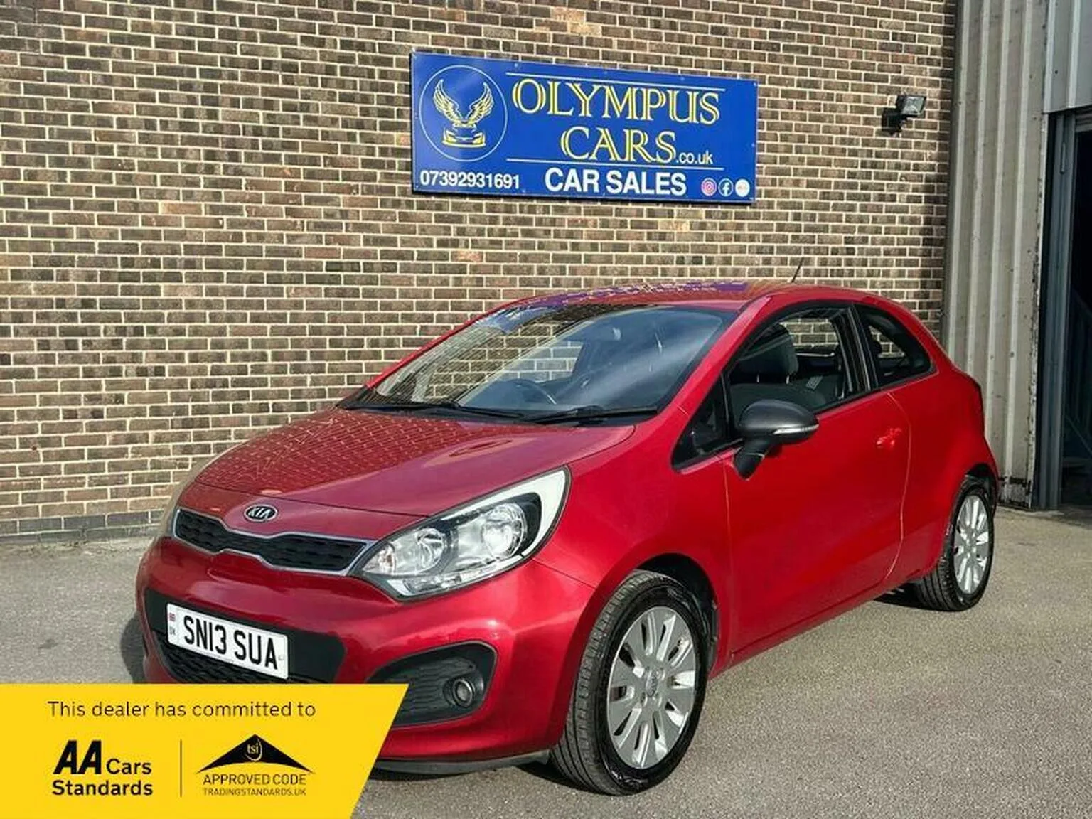 2013 Kia Rio 1.4 2 Euro 5 3dr