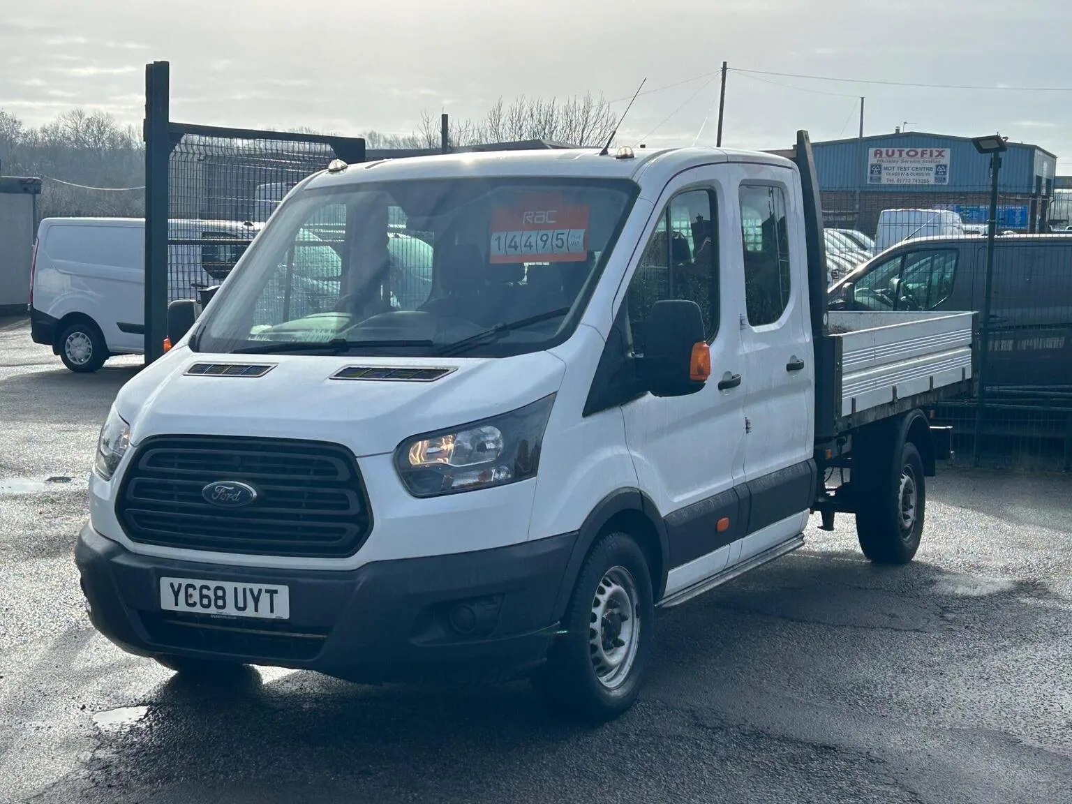 2018 Ford Transit 2.0 350 EcoBlue 1-Way Double Cab Tipper FWD L3 Euro 6 4dr (1-Way, 1-Stop)
