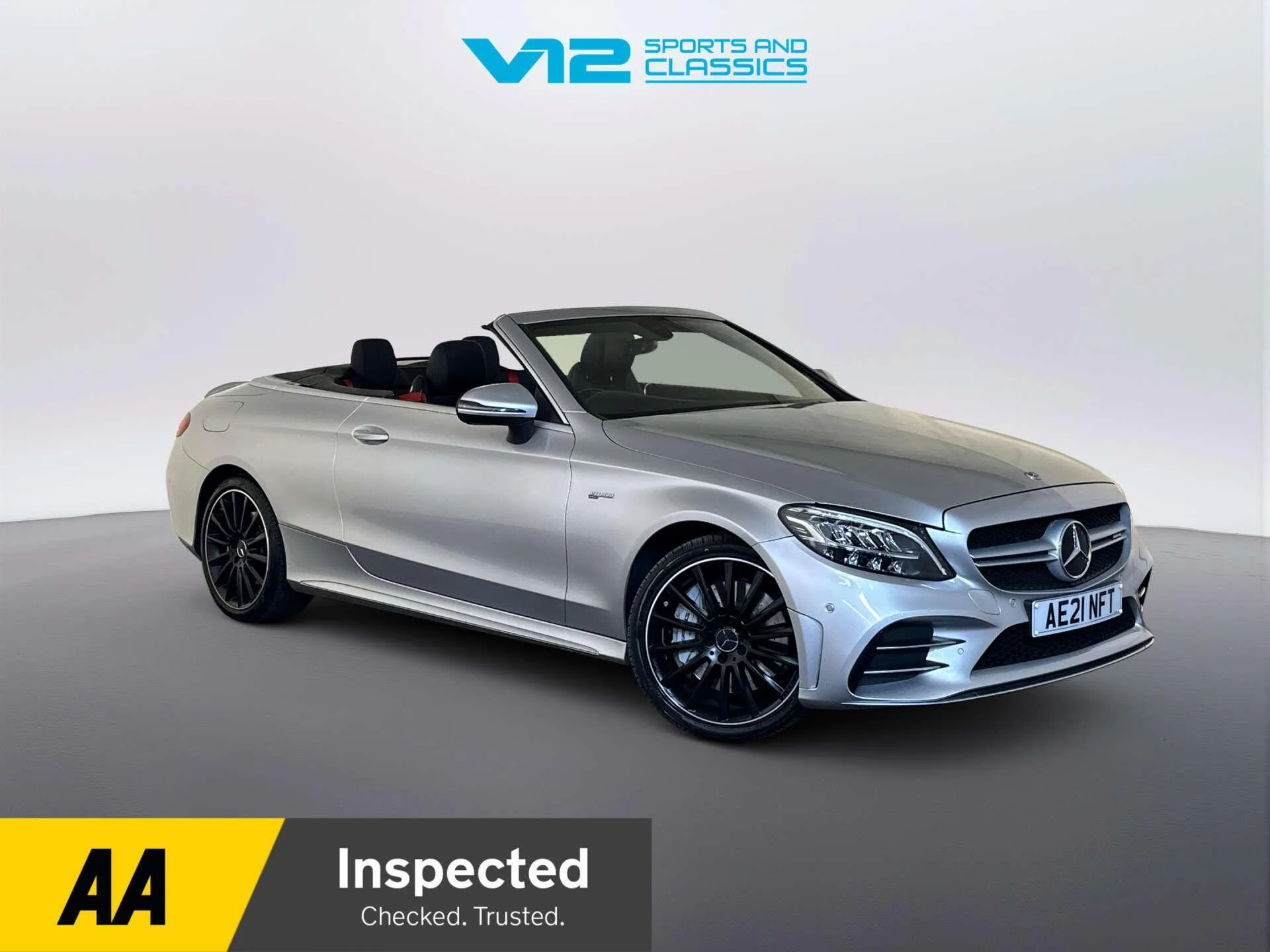 2021 Mercedes-Benz C Class 3.0 C43 V6 AMG Cabriolet 2dr Petrol G-Tronic+ 4MATIC Euro 6 (s/s) (390 ps)