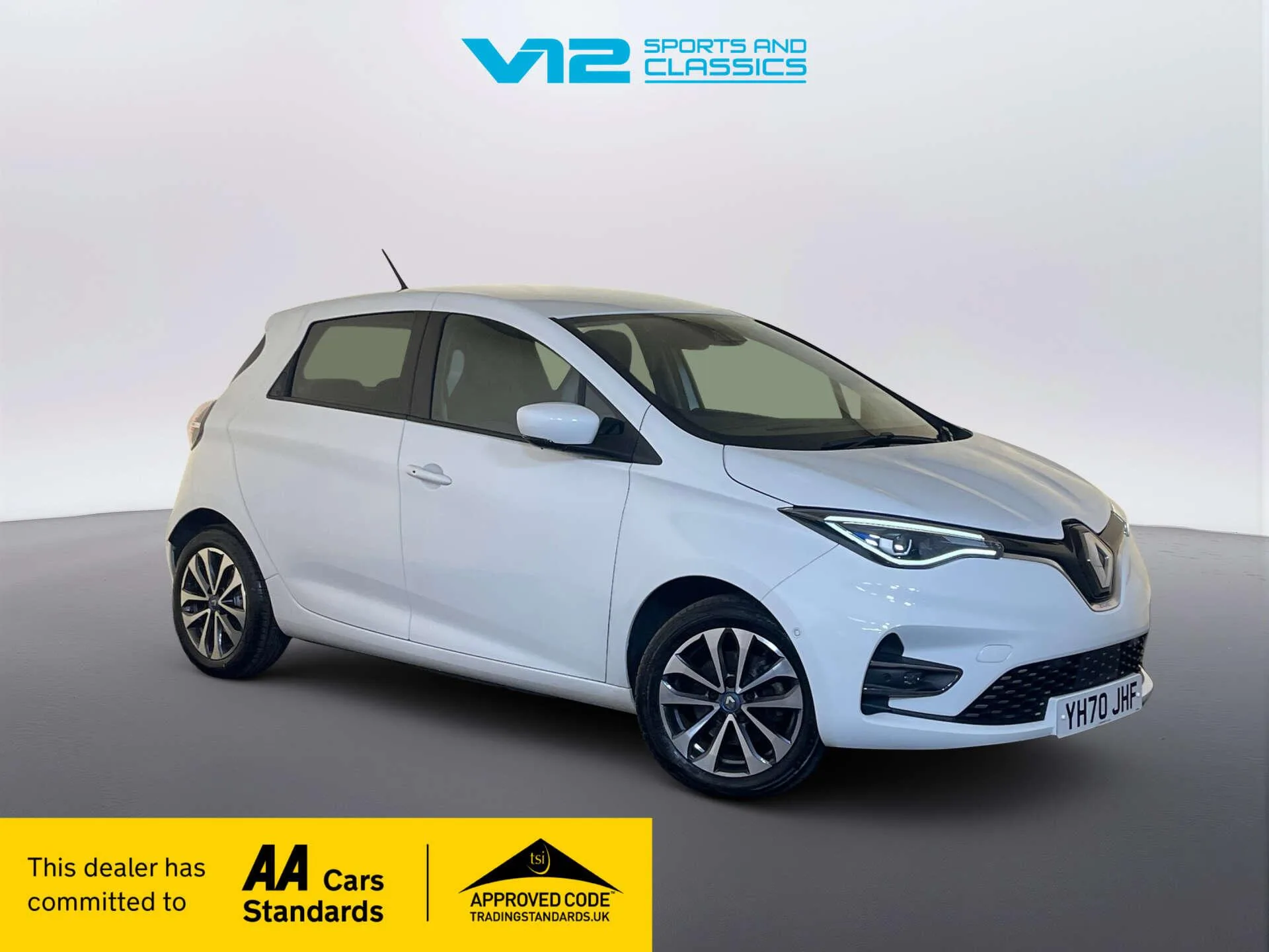 2020 Renault Zoe R135 52kWh GT Line Hatchback 5dr Electric Auto (i) (134 bhp)