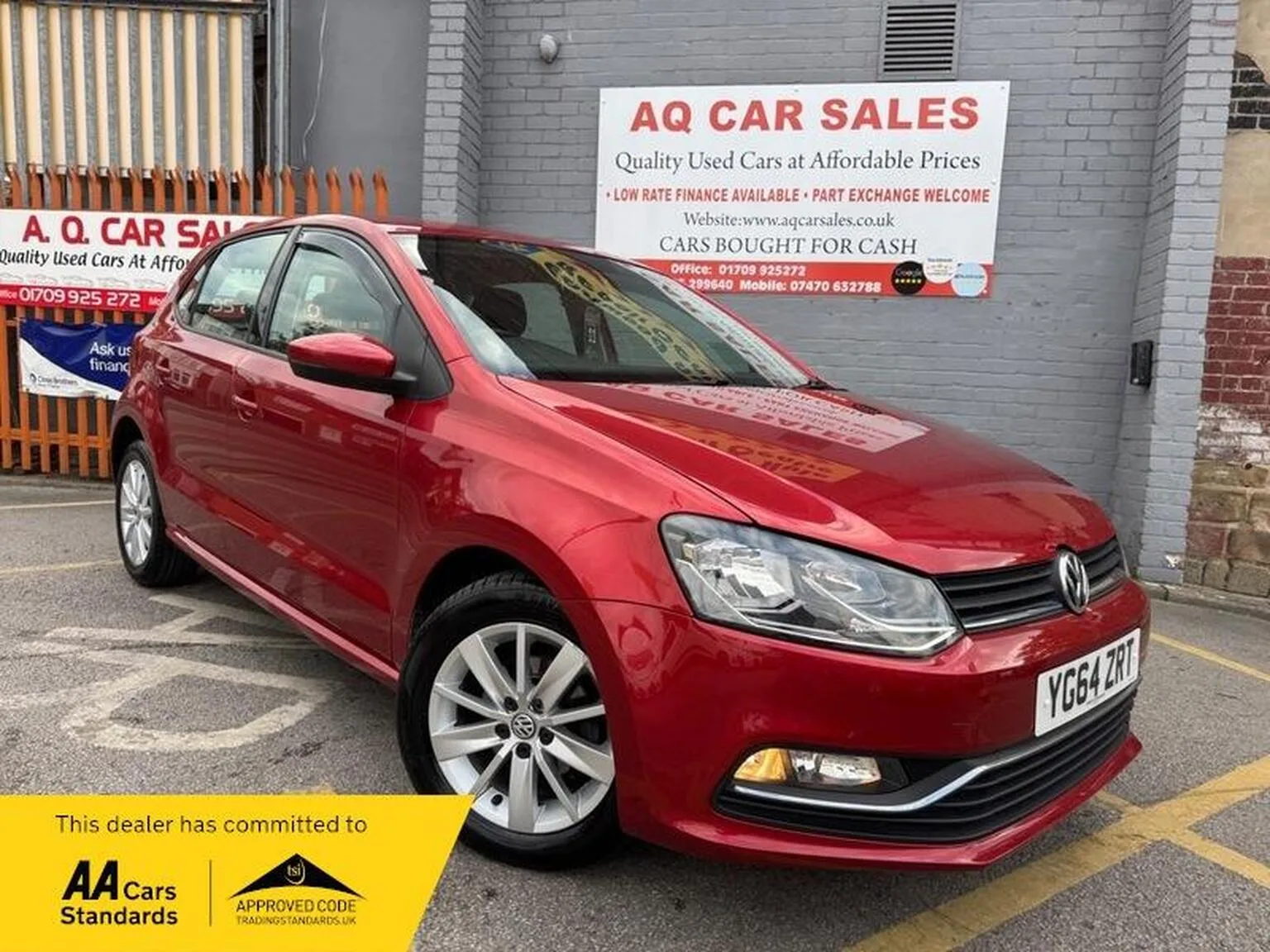 2014 Volkswagen Polo 1.2 TSI BlueMotion Tech SE Euro 6 (s/s) 5dr