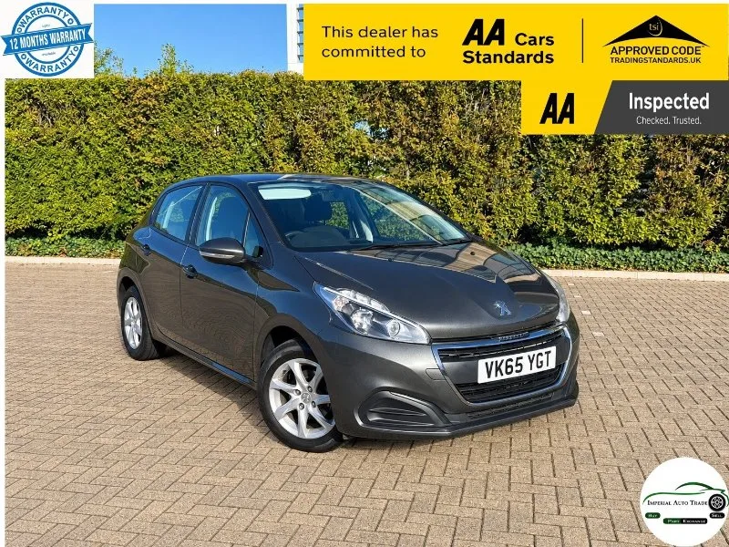 2015 Peugeot 208 1.0 PureTech Active Hatchback 5dr Petrol Manual Euro 6 (68 ps)