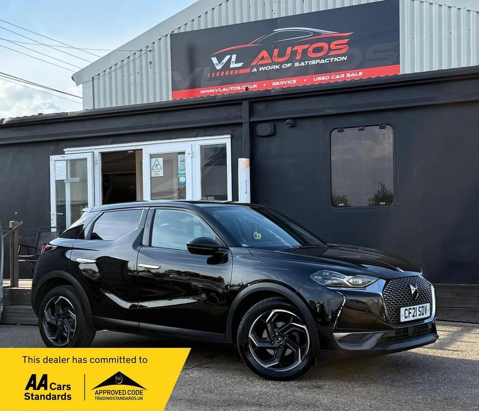 2021 DS Automobiles DS 3 Crossback 1.2 PureTech Ultra Prestige Crossback EAT8 Euro 6 (s/s) 5dr