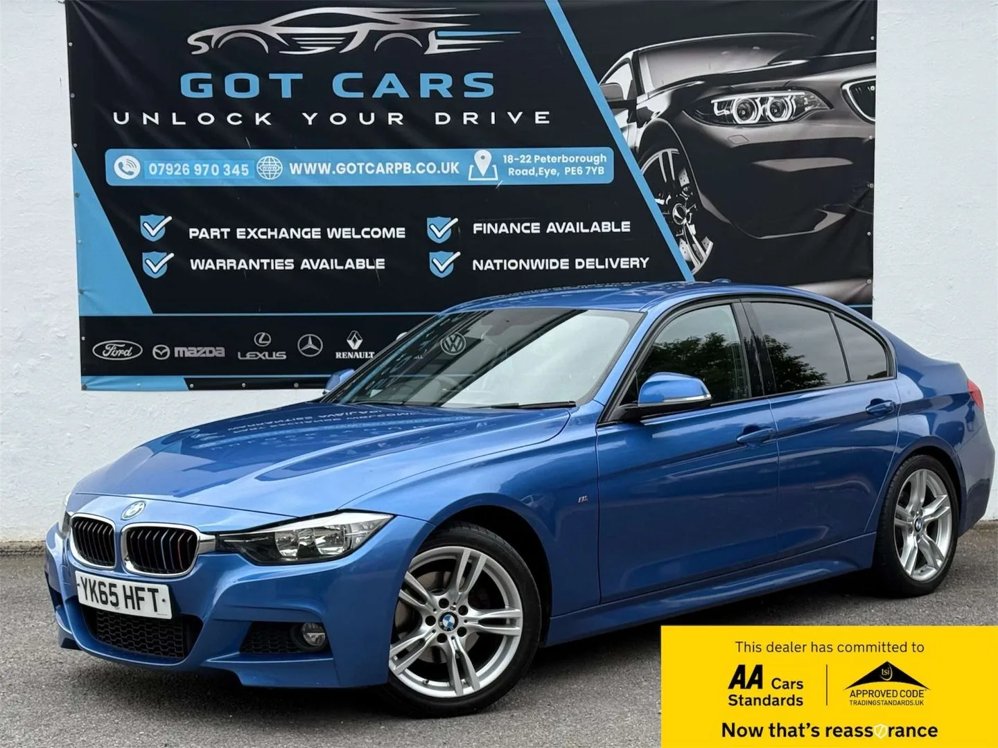 2015 BMW 3 Series 2.0 320d M Sport Saloon 4dr Diesel Auto Euro 6 (s/s) (190 ps)