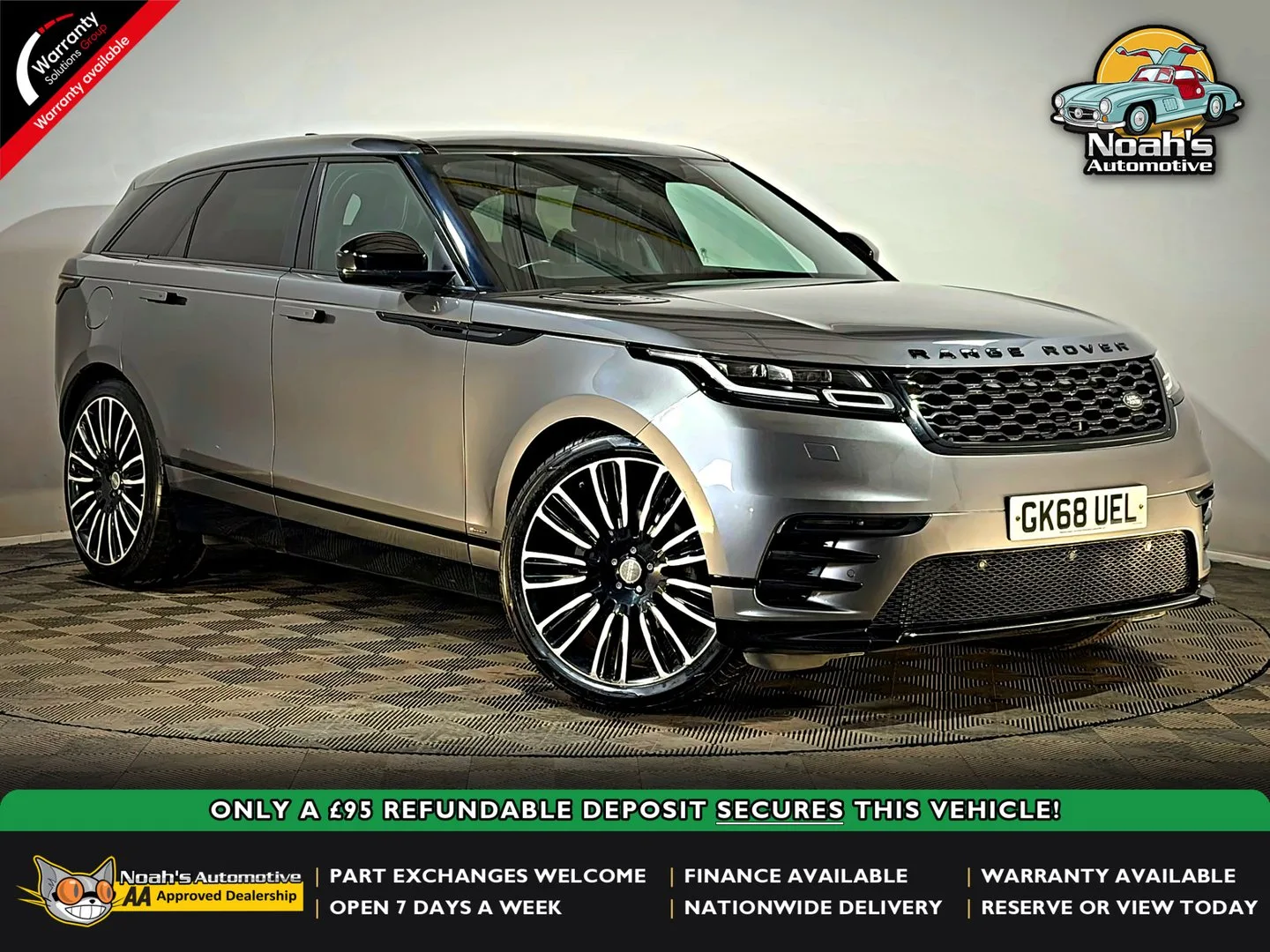 2018 Land Rover Range Rover Velar R-DYNAMIC S 2.0 D240 AUTOMATIC