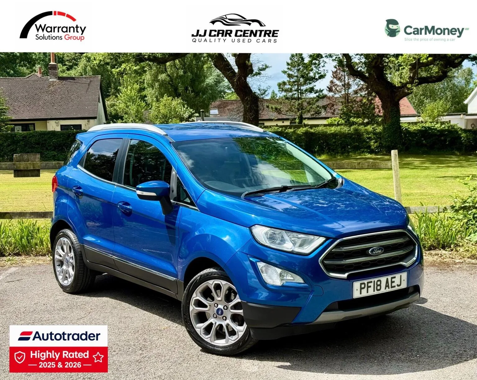 2018 Ford Ecosport 1.0T EcoBoost Titanium Euro 6 (s/s) 5dr