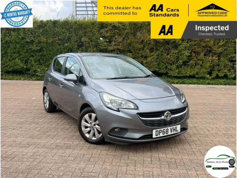 2018 Vauxhall Corsa 1.4i ecoTEC Design Hatchback 5dr Petrol Manual Euro 6 (75 ps)