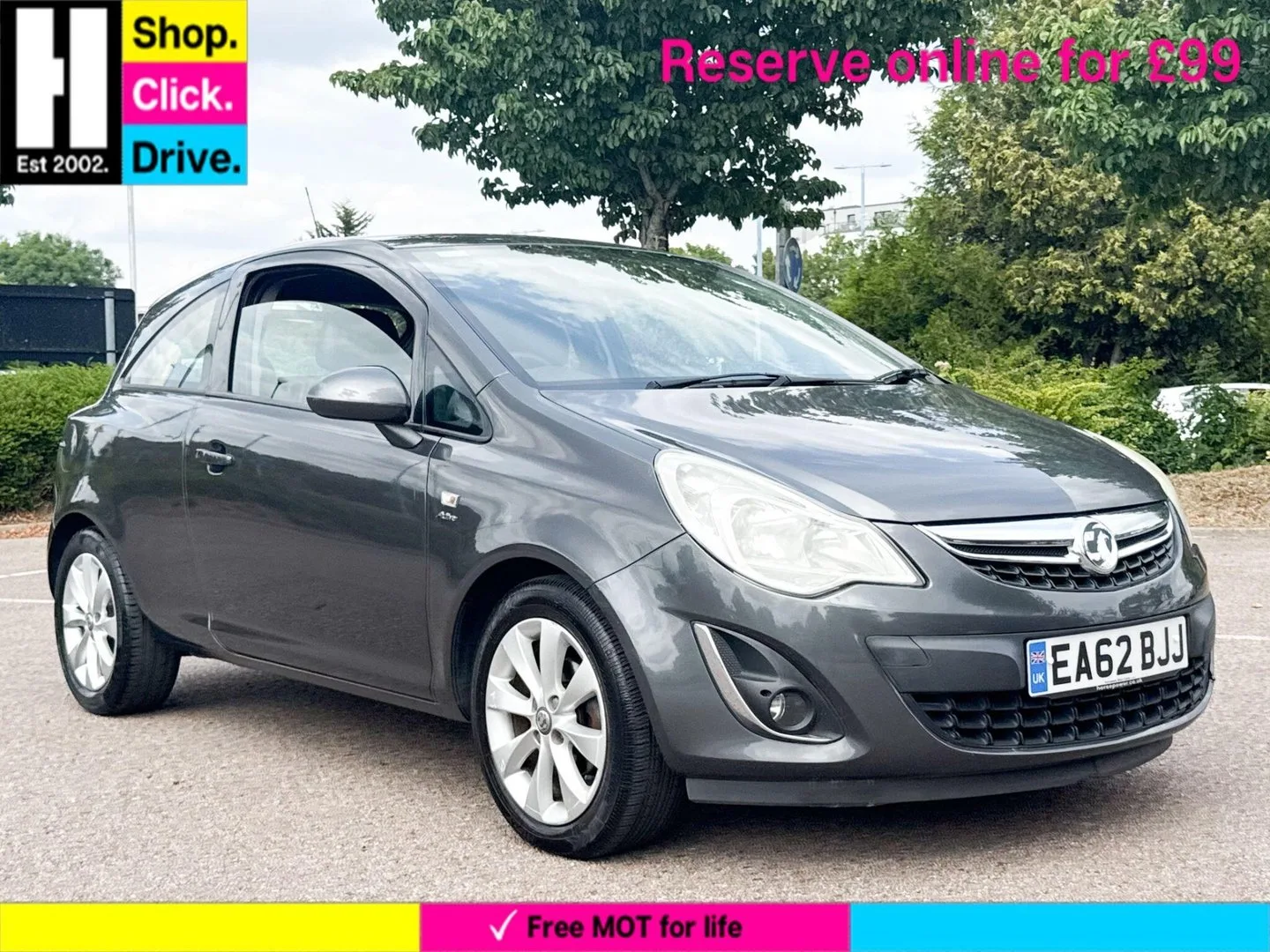 2012 Vauxhall Corsa 1.2 16V Active Hatchback 3dr Petrol Manual Euro 5 (A/C) (85 ps)