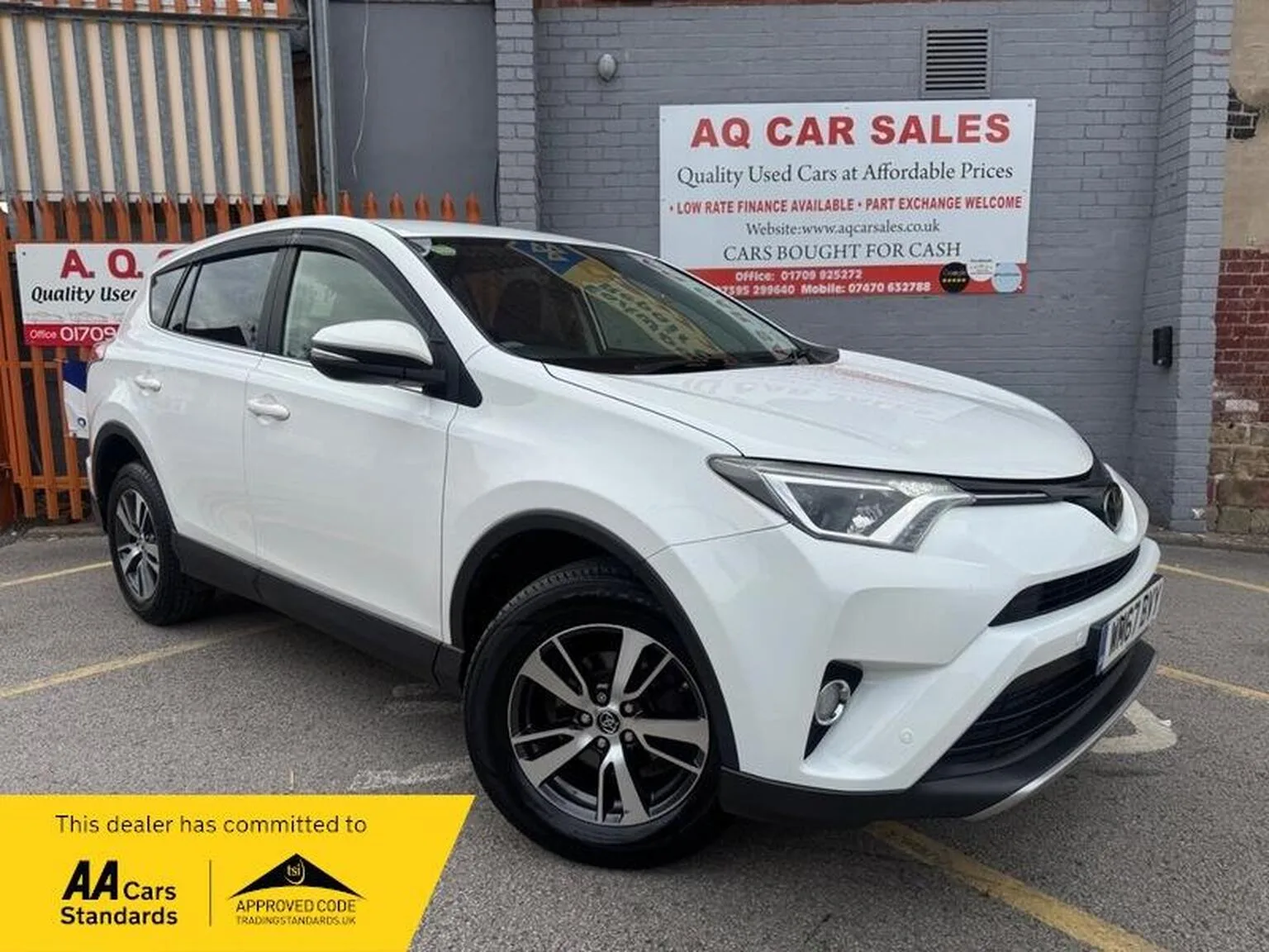 2017 Toyota Rav4 2.0 D-4D Business Edition Euro 6 (s/s) 5dr (Safety Sense, Nav)