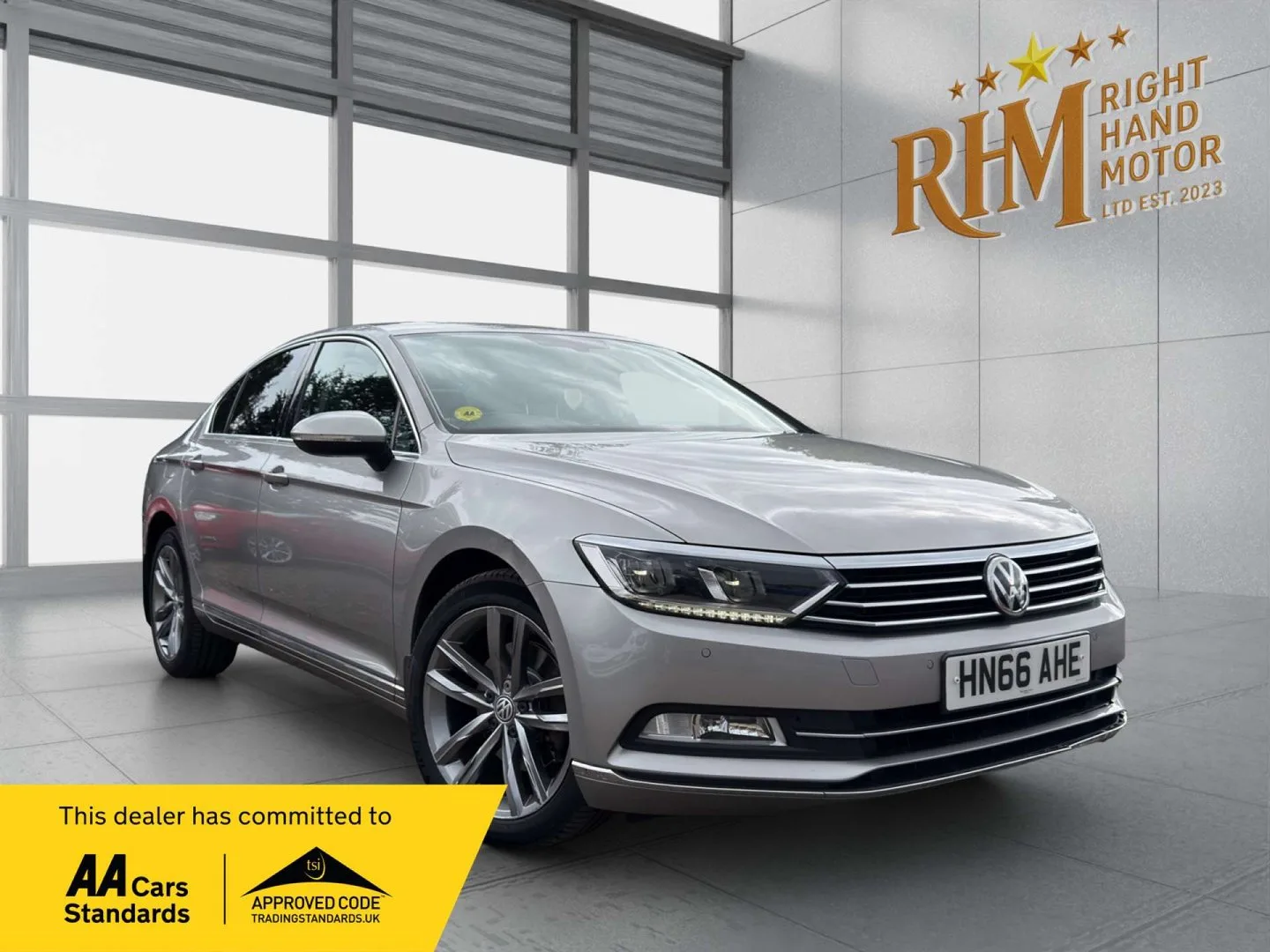 2016 Volkswagen Passat 2.0 TDI BlueMotion Tech GT Saloon 4dr Diesel Manual Euro 6 (s/s) (150 ps)