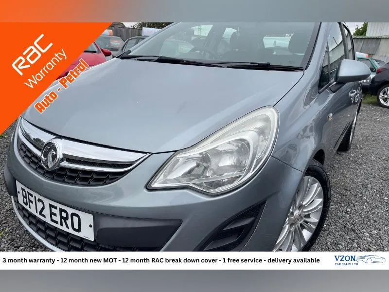 2012 Vauxhall Corsa 1.2 16V Exclusiv Hatchback 5dr Petrol Easytronic Euro 5 (A/C) (85 ps)