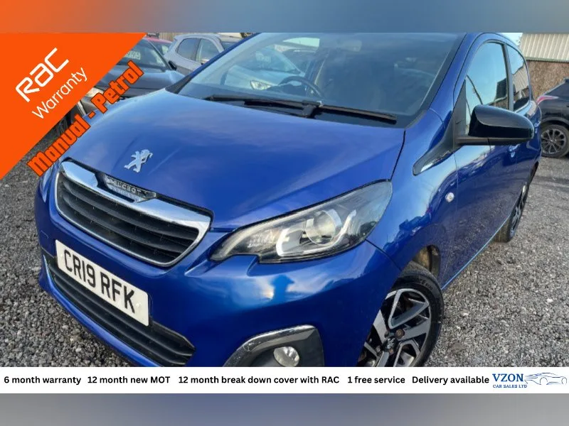 2019 Peugeot 108 1.0 Allure Hatchback 5dr Petrol Manual Euro 6 (s/s) (72 ps)