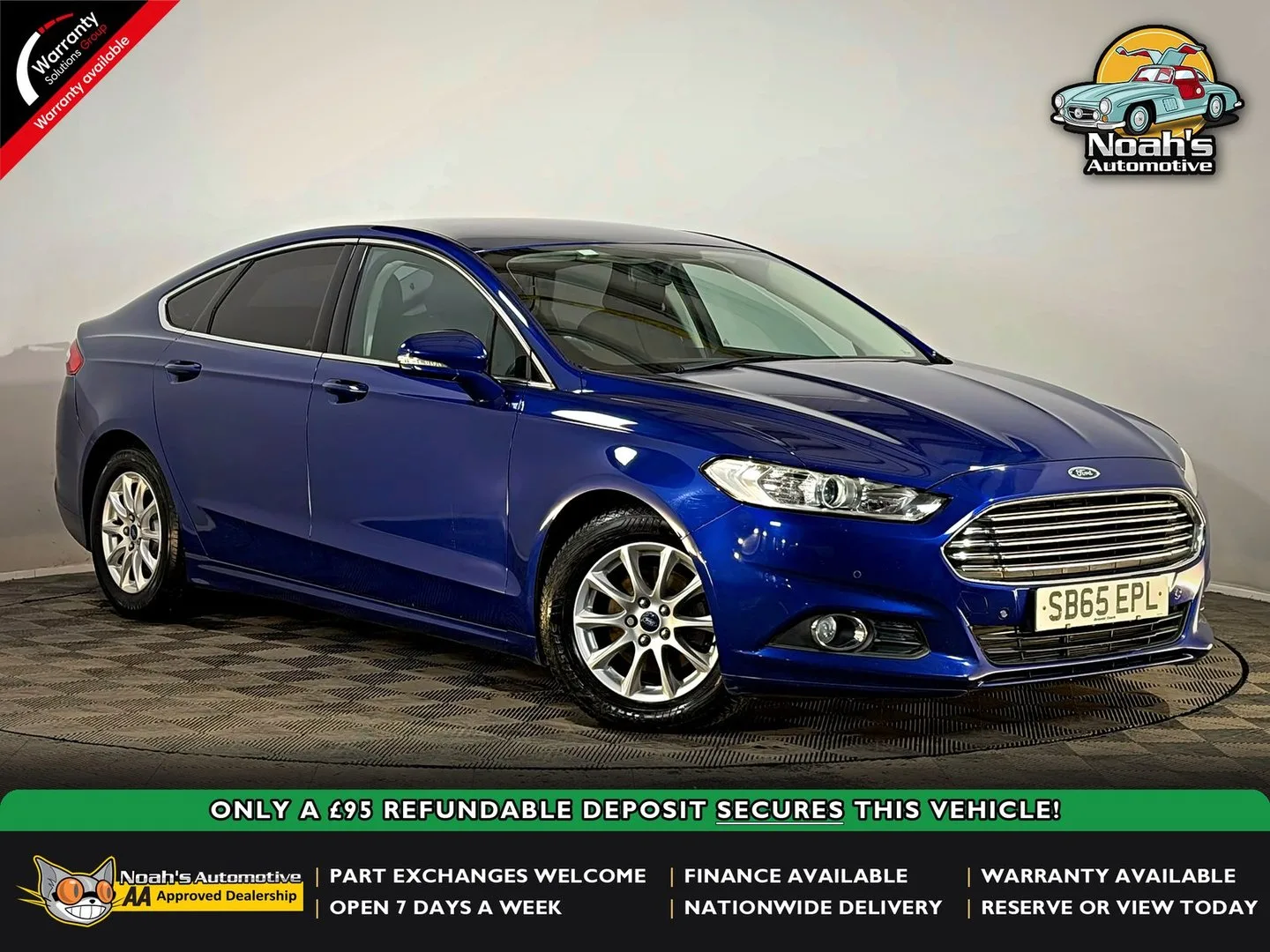 2015 Ford Mondeo ZETEC ECONETIC TDCI 1.5