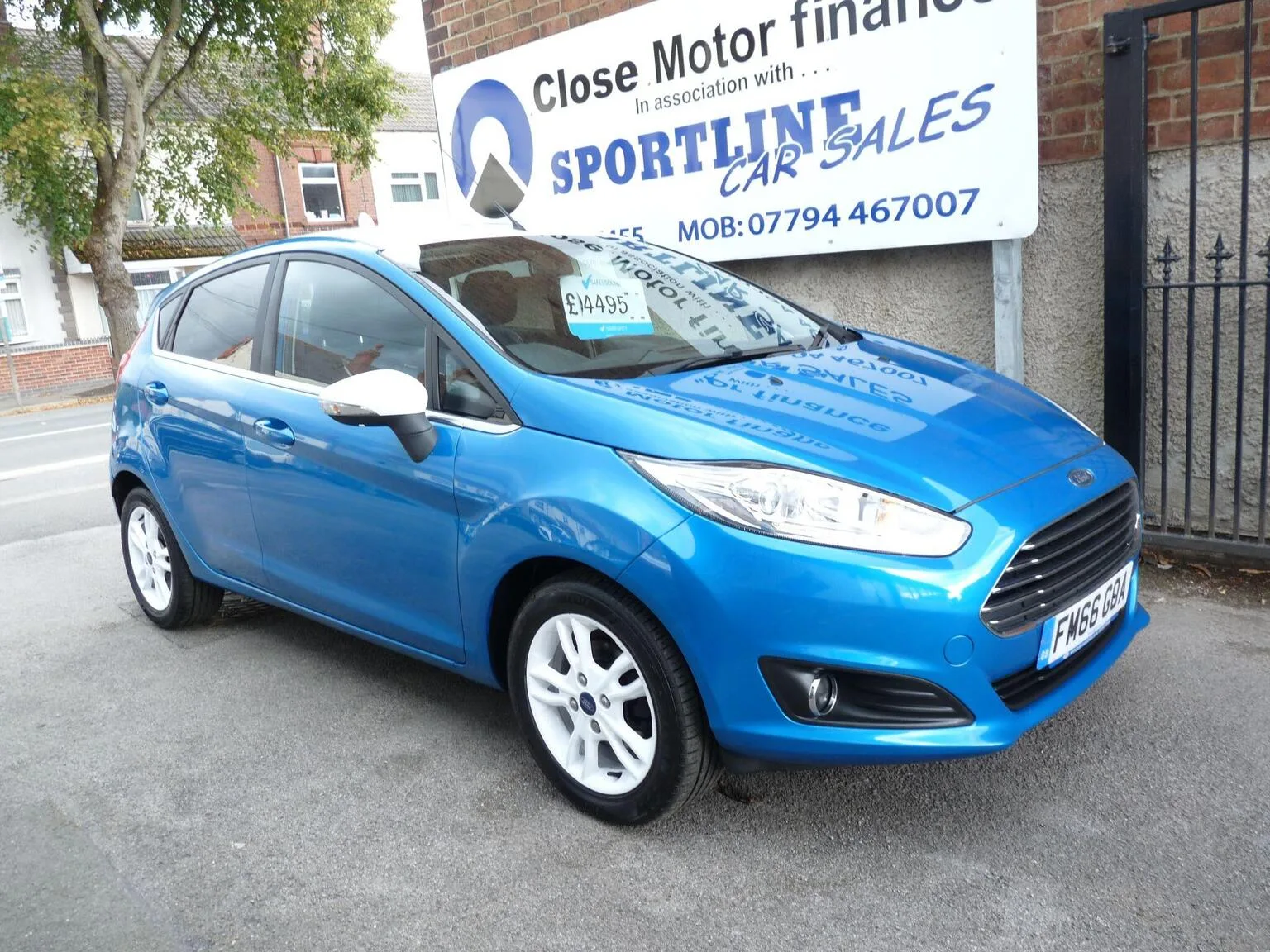 2016 Ford Fiesta 1.0T EcoBoost Zetec Blue Edition Euro 6 (s/s) 5dr