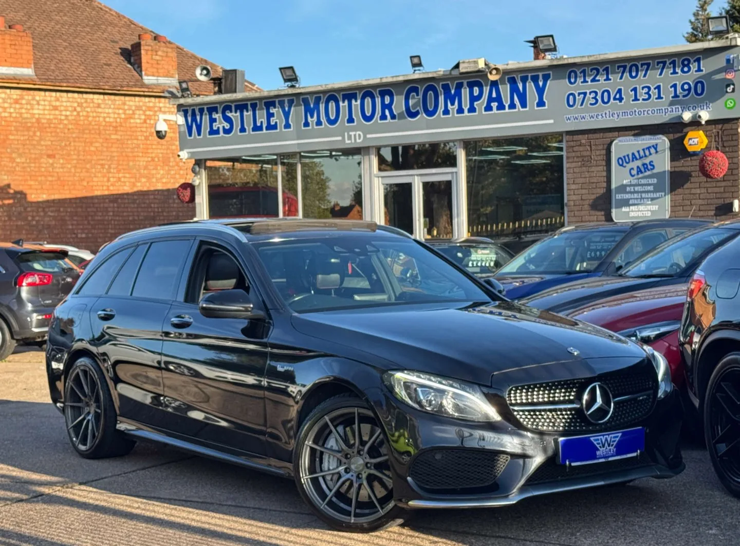 2017 Mercedes-Benz C Class 3.0 C43 V6 AMG (Premium Plus) Estate 5dr Petrol G-Tronic+ 4MATIC Euro 6 (s/
