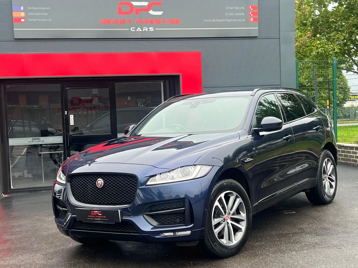 2016 Jaguar F-Pace 2.0 D180 R-Sport Auto AWD Euro 6 (s/s) 5dr