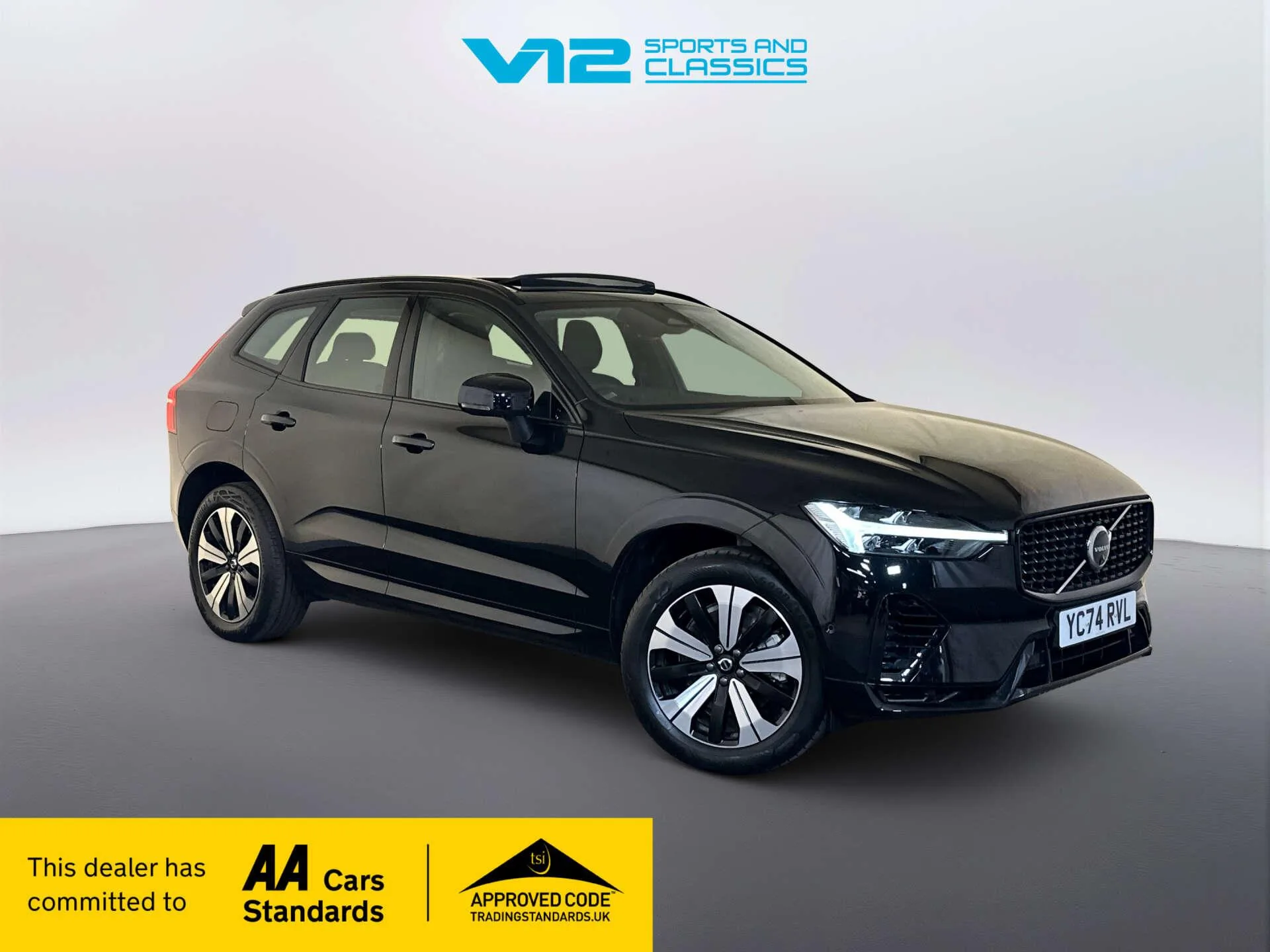 2024 Volvo XC60 2.0h T6 18.8kWh Plus SUV 5dr Petrol Plug-in Hybrid Auto AWD Euro 6 (s/s) (350 ps)