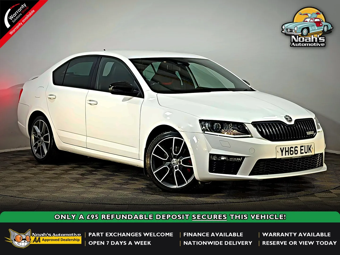 2016 Skoda Octavia VRS 2.0 TDI MANUAL
