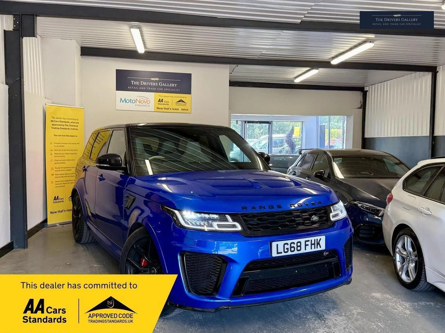 2018 Land Rover Range Rover Sport 5.0 P575 V8 SVR Auto 4WD Euro 6 (s/s) 5dr