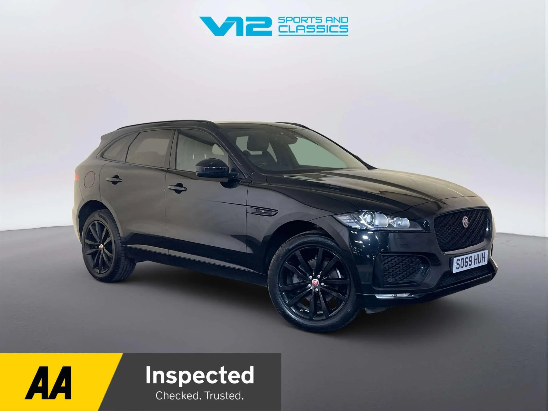 2019 Jaguar F-PACE 2.0 P250i Chequered Flag SUV 5dr Petrol Auto AWD Euro 6 (s/s) (250 ps)