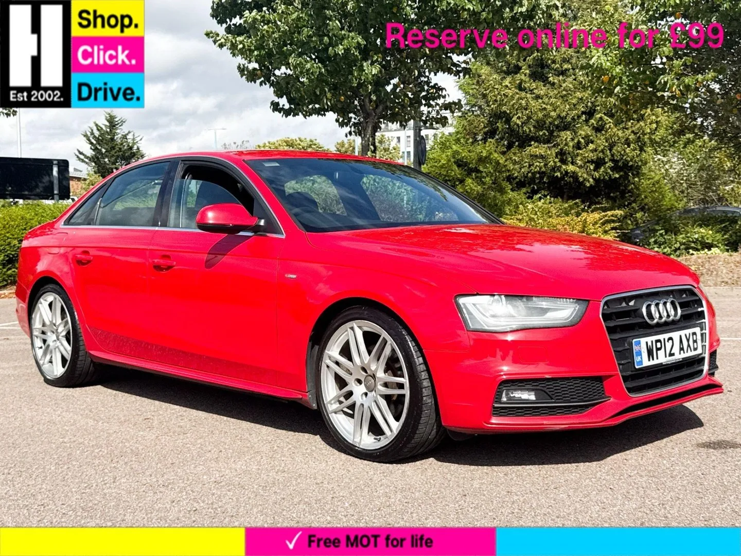 2012 Audi A4 2.0 TDI S line Saloon 4dr Diesel Manual Euro 5 (s/s) (143 ps)