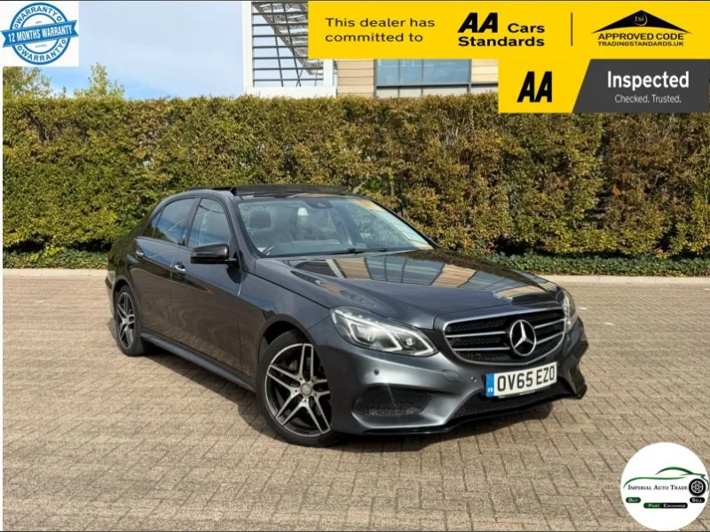 2015 Mercedes-Benz E Class 2.1 E220 BlueTEC AMG Night Edition (Premium Plus) Saloon 4dr Diesel G-Tronicplus Euro 6 (s/s) (177 ps)