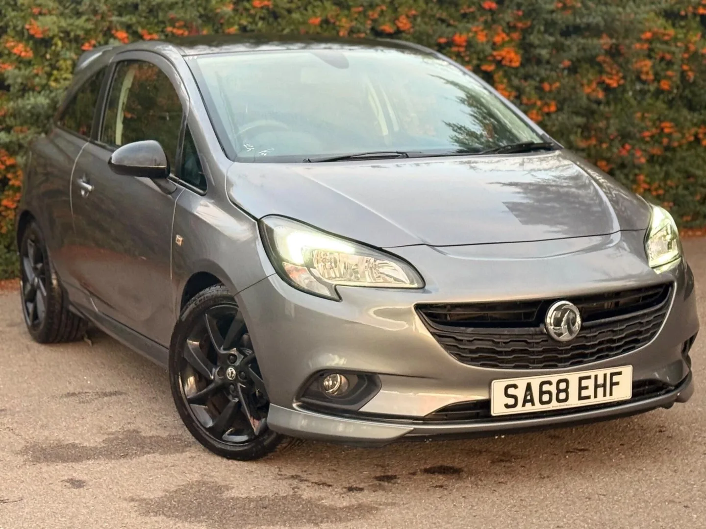 2018 Vauxhall Corsa 1.4i ecoTEC SRi VX Line Nav Black Euro 6 3dr