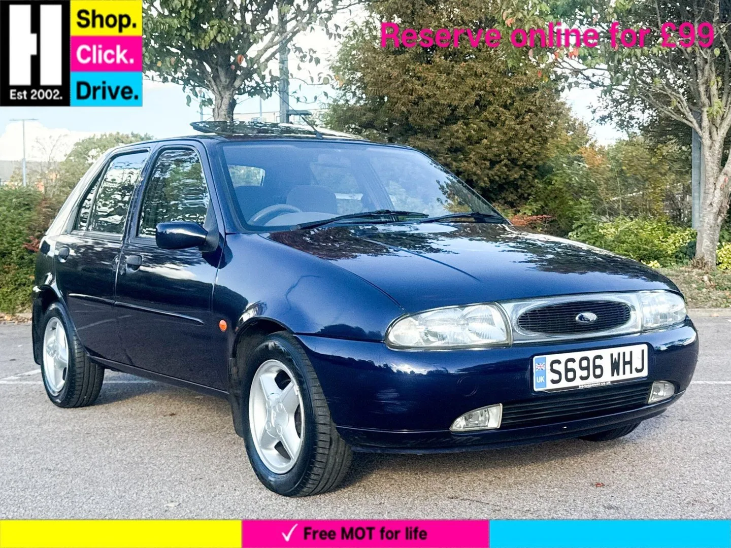 1998 Ford Fiesta 1.4 Zetec Ghia X Hatchback 5dr Petrol Manual (175 g/km, 89 bhp)