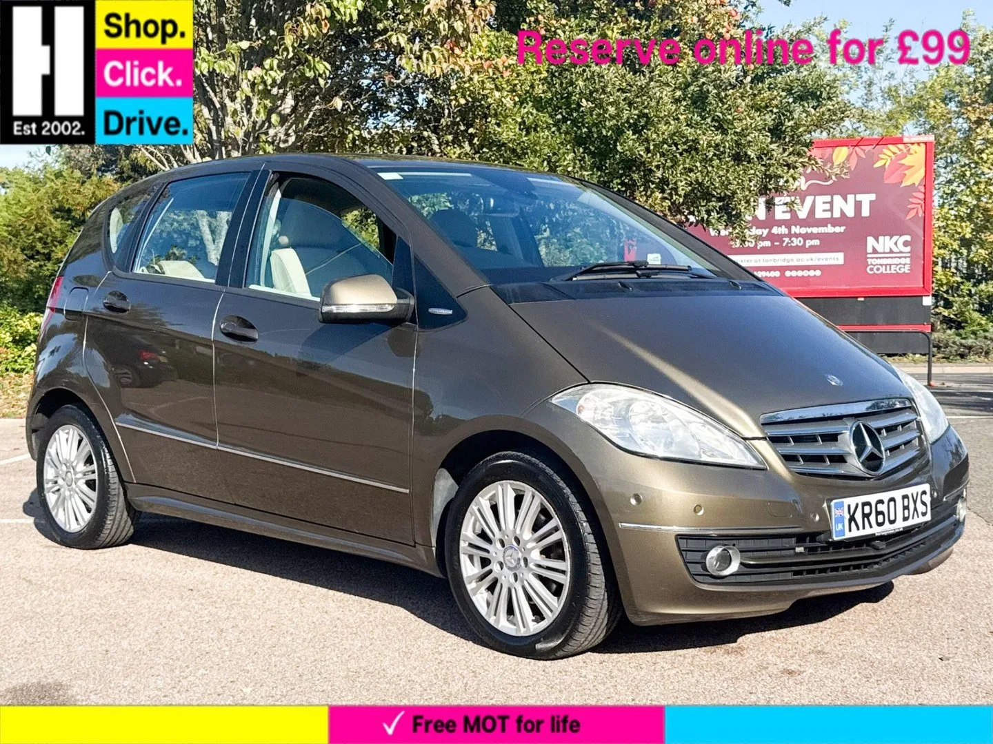2010 Mercedes-Benz A Class 2.0 A180 CDI Elegance SE Hatchback 5dr Diesel CVT (147 g/km, 109 bhp)