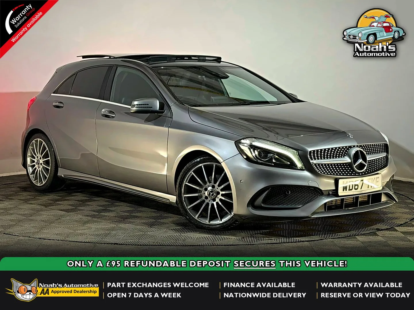 2017 Mercedes-Benz A Class A 200 D AMG LINE PREMIUM PLUS