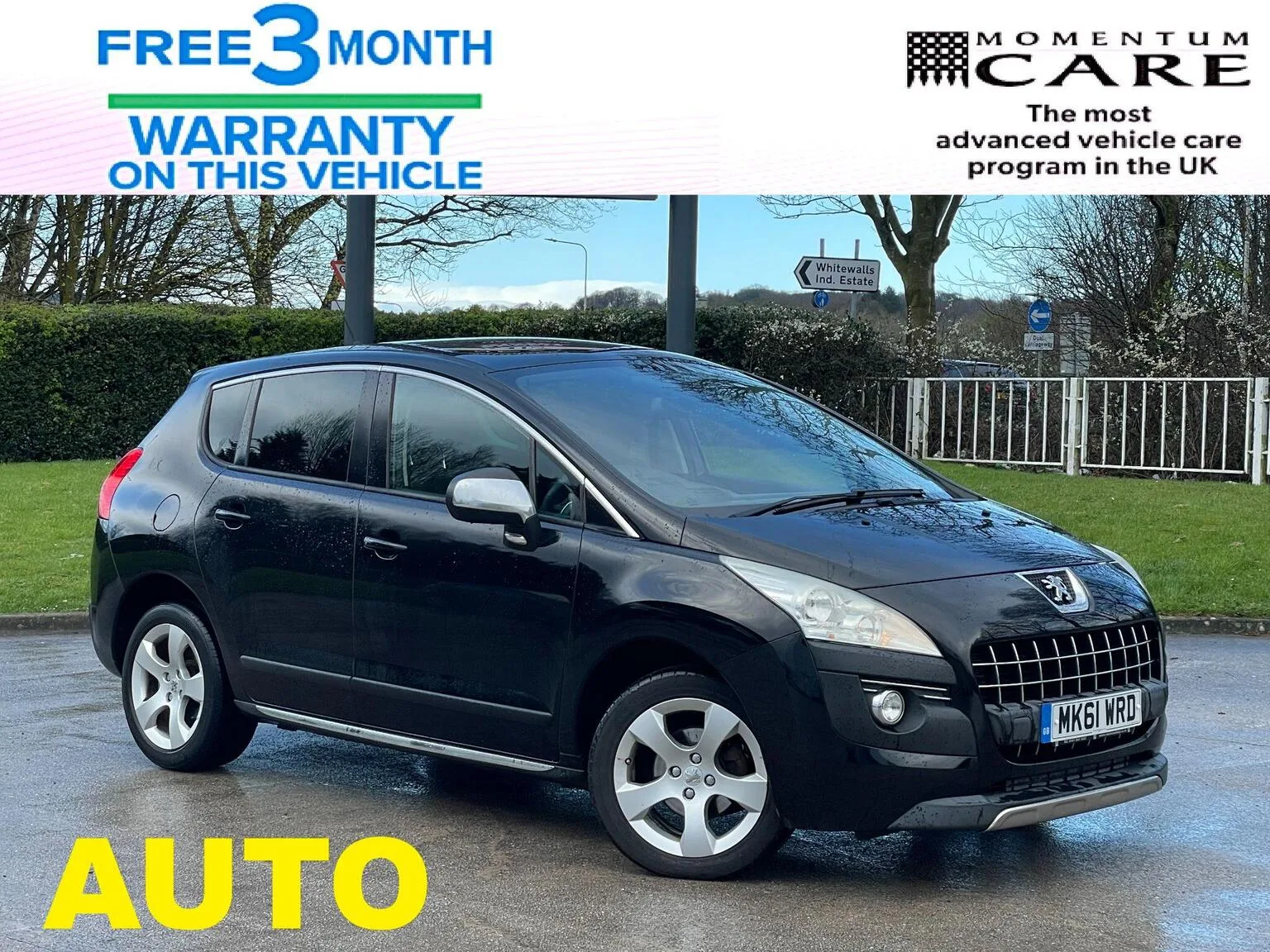 2011 Peugeot 3008 1.6 HDi Exclusive EGC Euro 5 5dr
