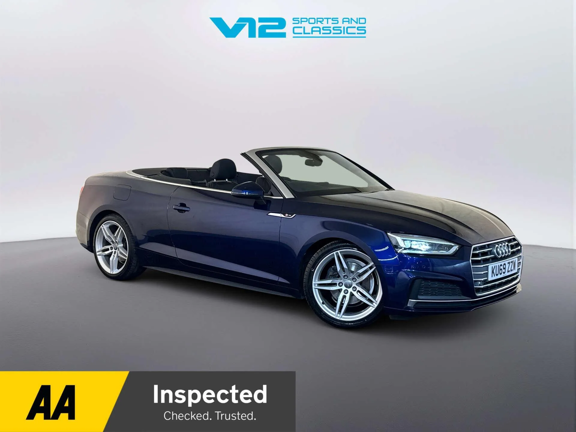 2019 Audi A5 Cabriolet 2.0 TFSI 40 S line Convertible 2dr Petrol S Tronic Euro 6 (s/s) (190 ps)