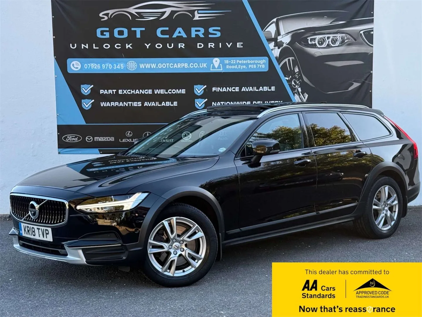 2018 Volvo V90 2.0 D4 Pro Estate 5dr Diesel Auto AWD Euro 6 (s/s) (190 ps)