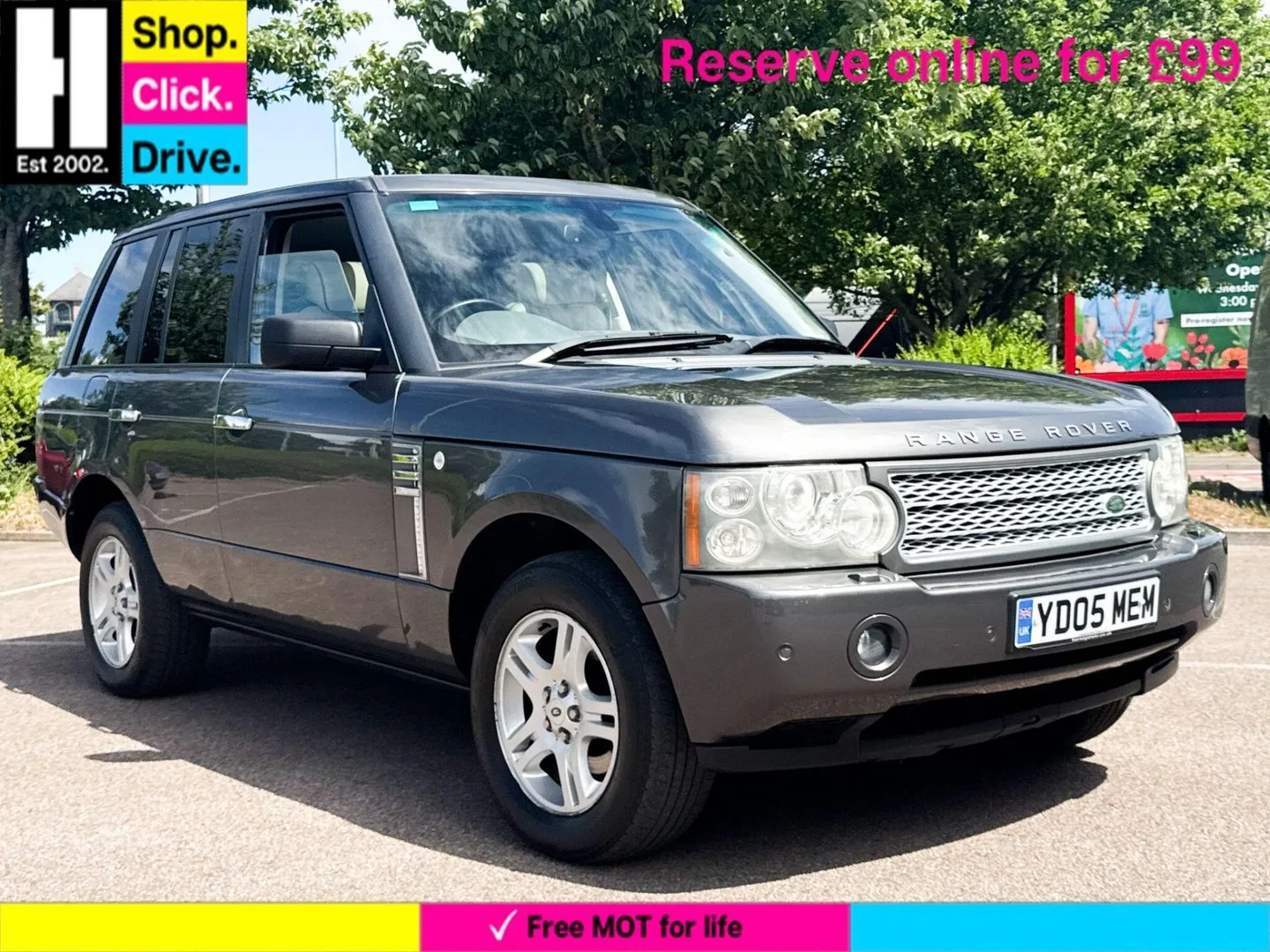 2005 Land Rover Range Rover 3.0 Td6 Vogue Station Wagon 5dr Diesel Auto 4WD (299 g/km, 174 bhp)